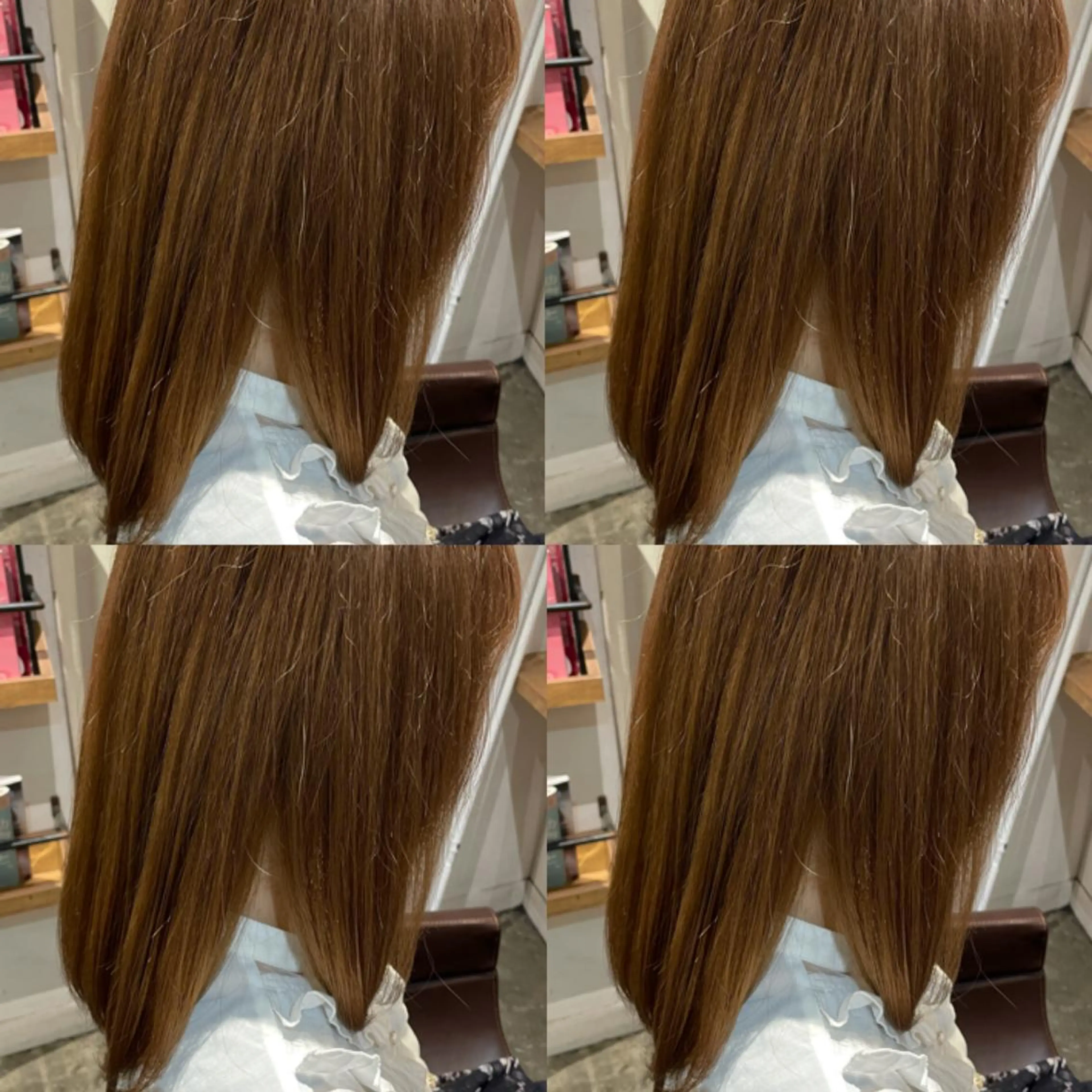 ミディアム カラー ヘアカラー トリートメント Minami. 🩵 再現性特化ヘアのヘアスタイル