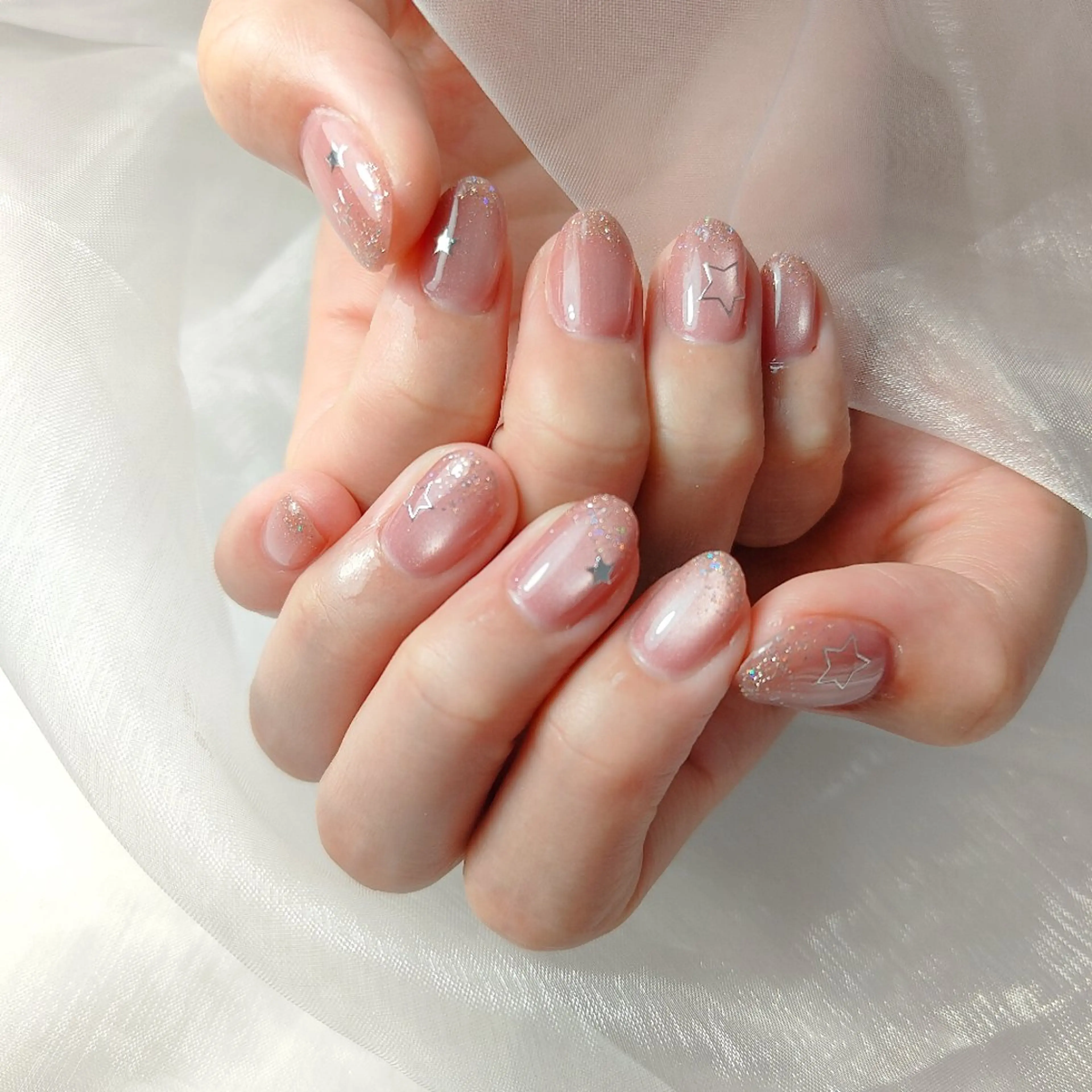 ネイル ハンドネイル CLEAR NAILのネイルデザイン