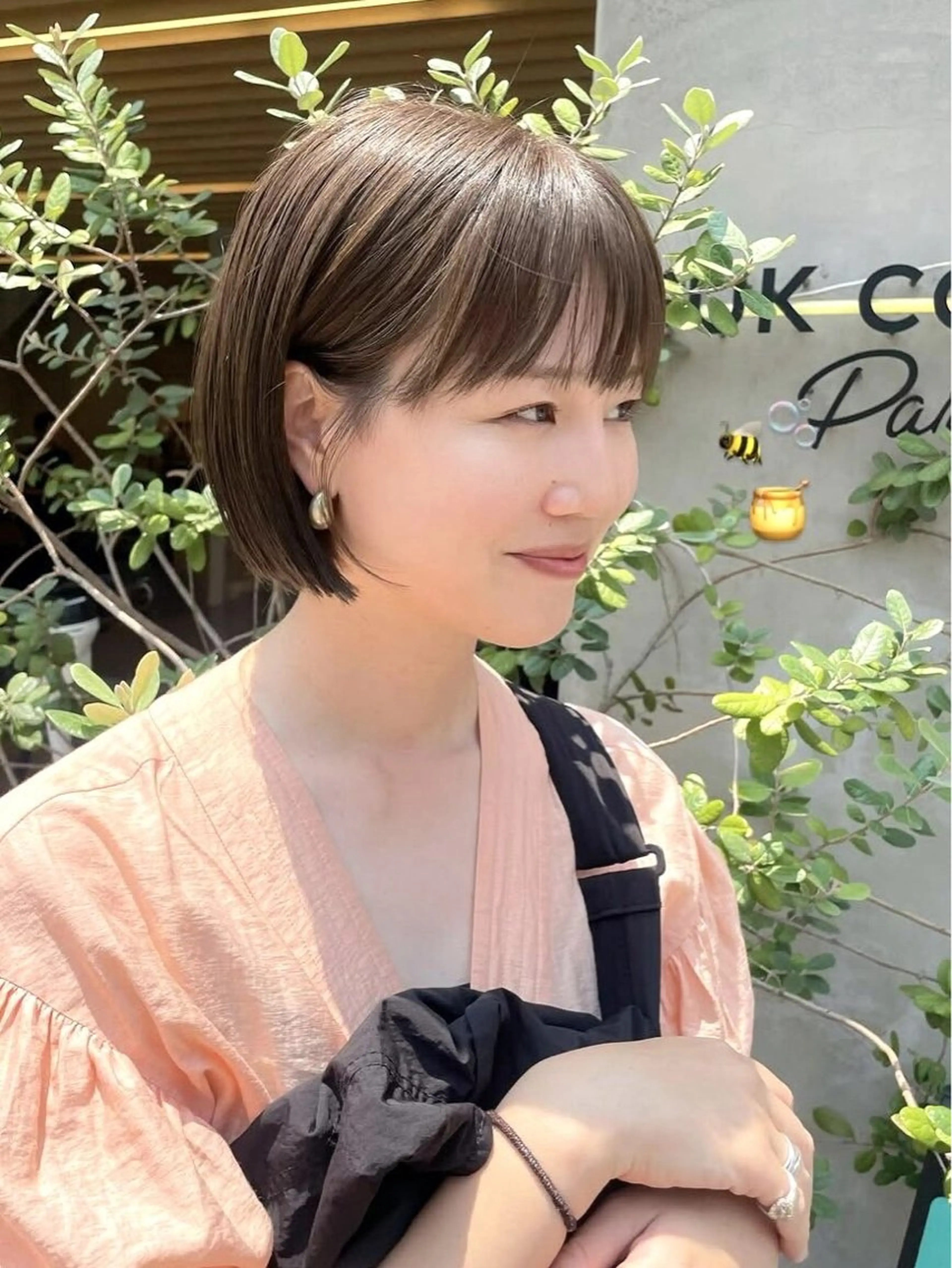 白髪染めカラー(シャンプーブロー込)の写真