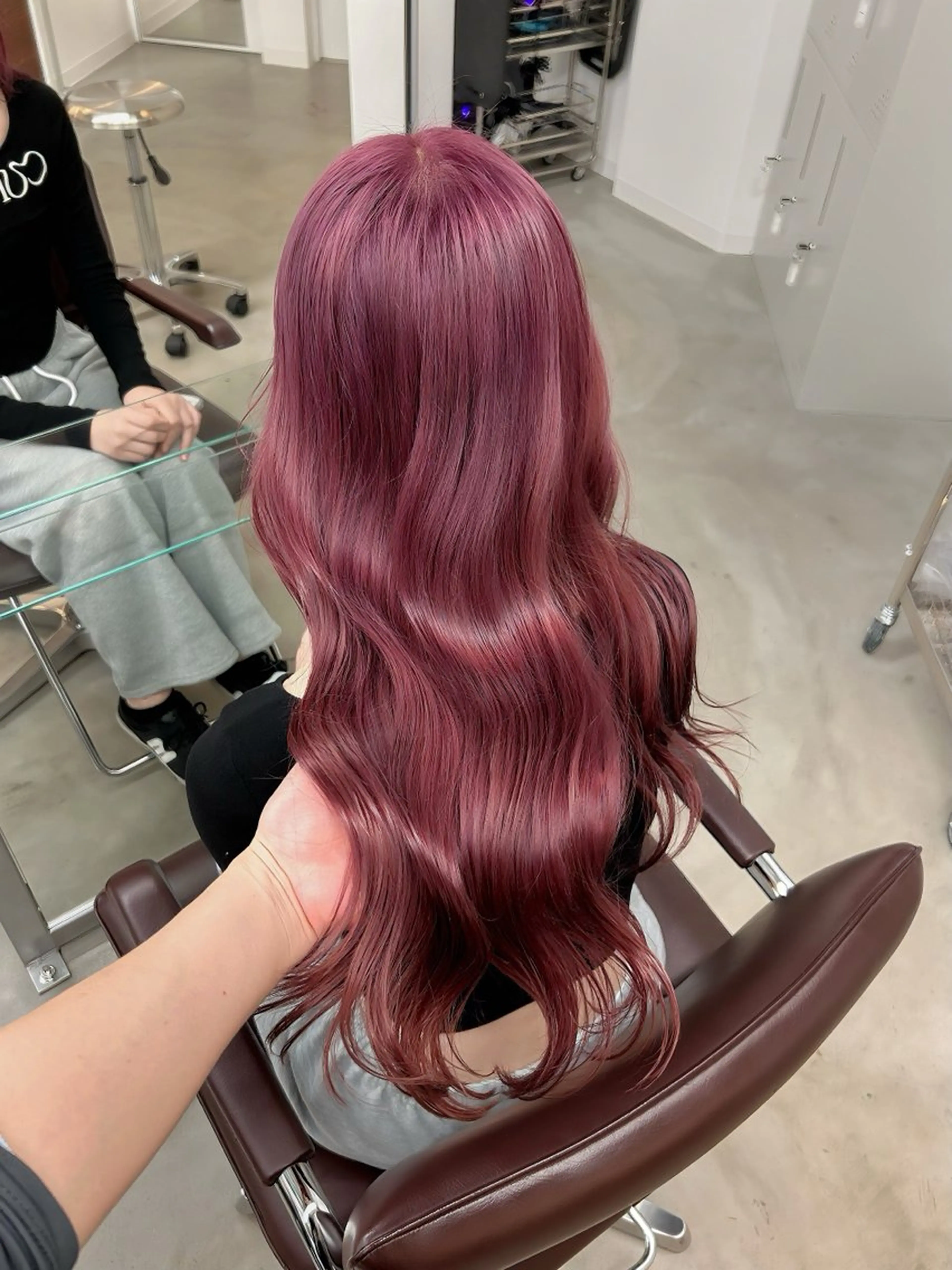 ロング キッズ ヘアカラー 大阪梅田/ イマムラミヅキのヘアスタイル