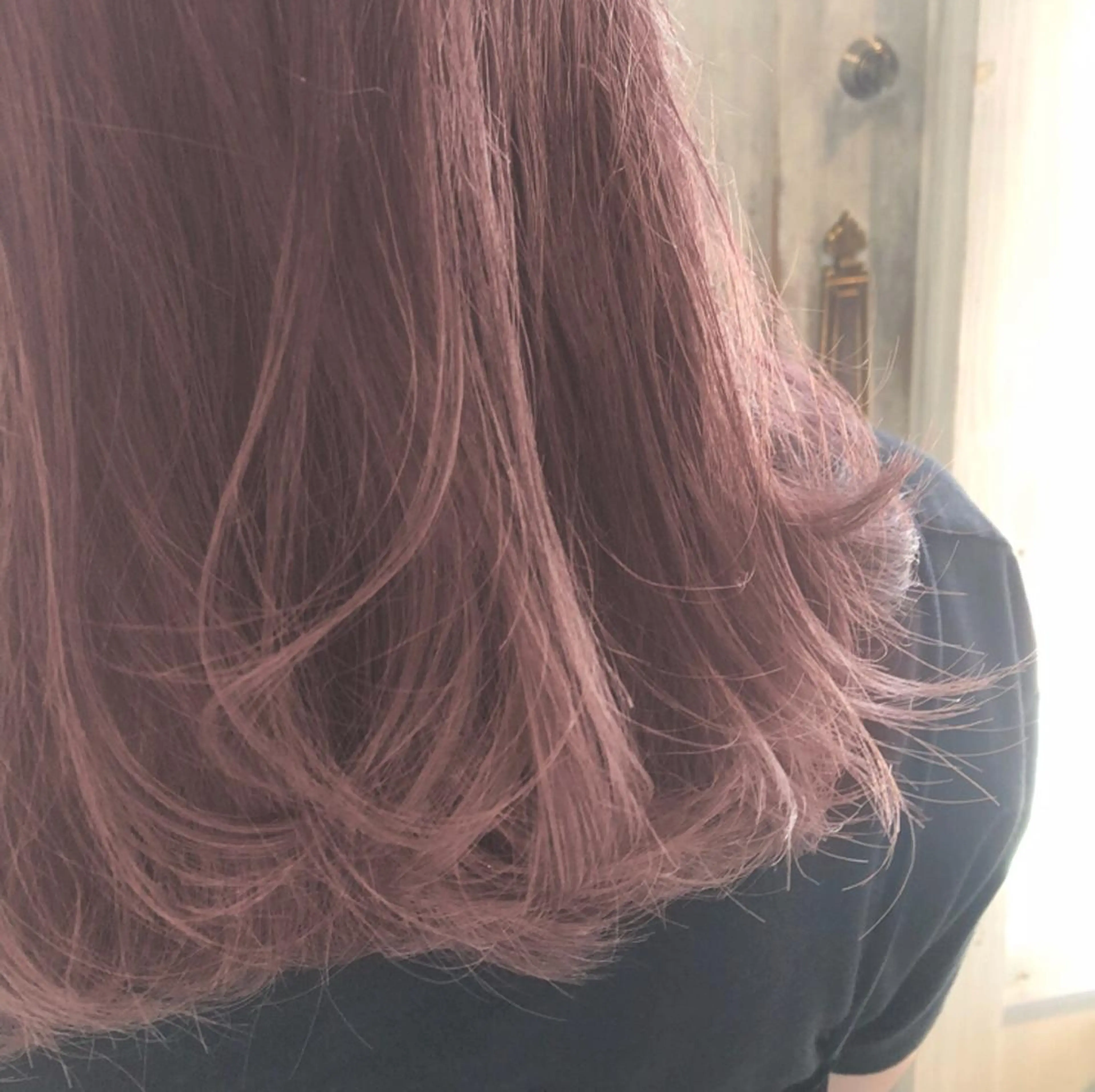 セミロング 透明感カラー│ レイヤーヘア中居美樹のヘアスタイル