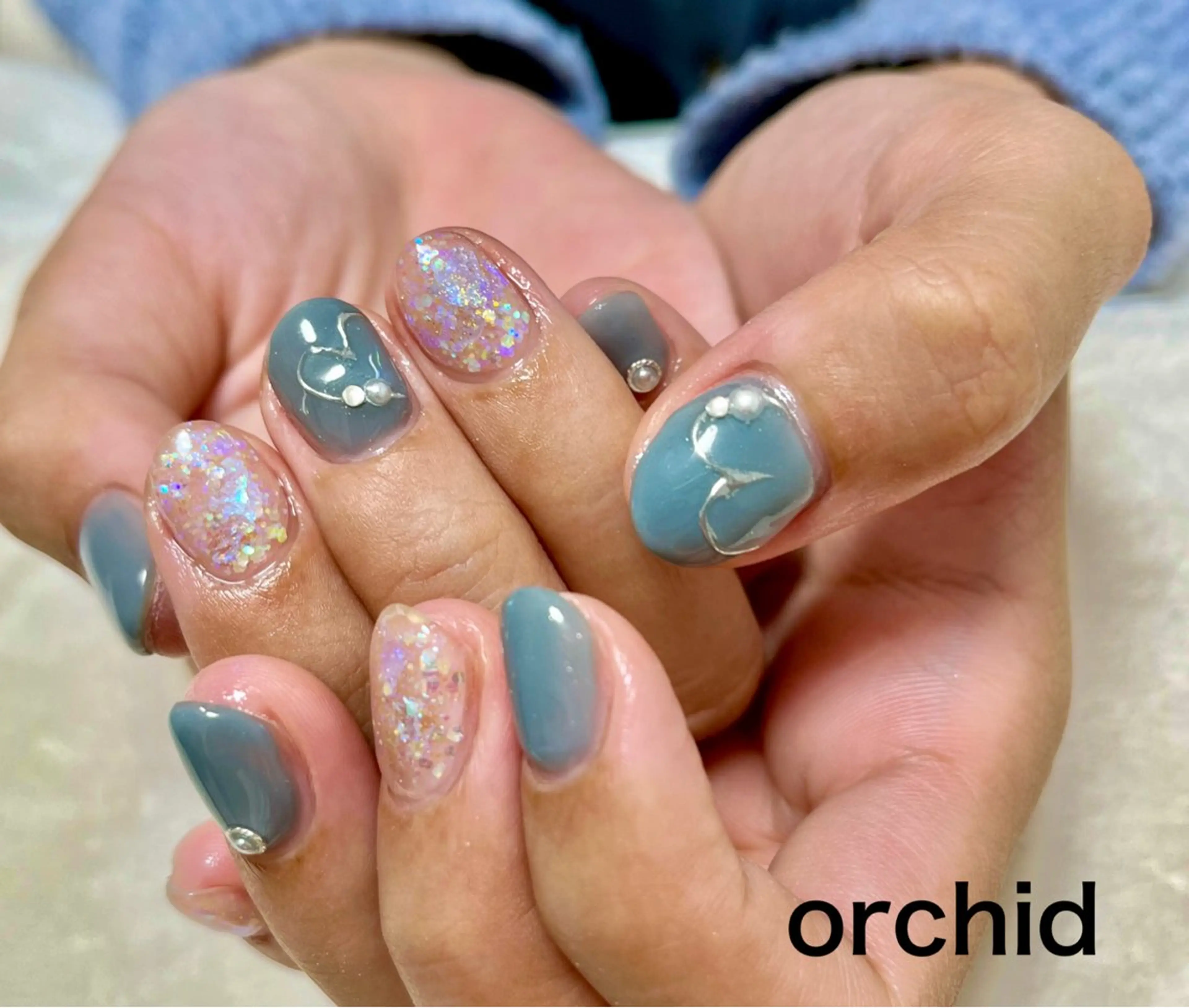 ネイル orchid ♡オーキッドのネイルデザイン