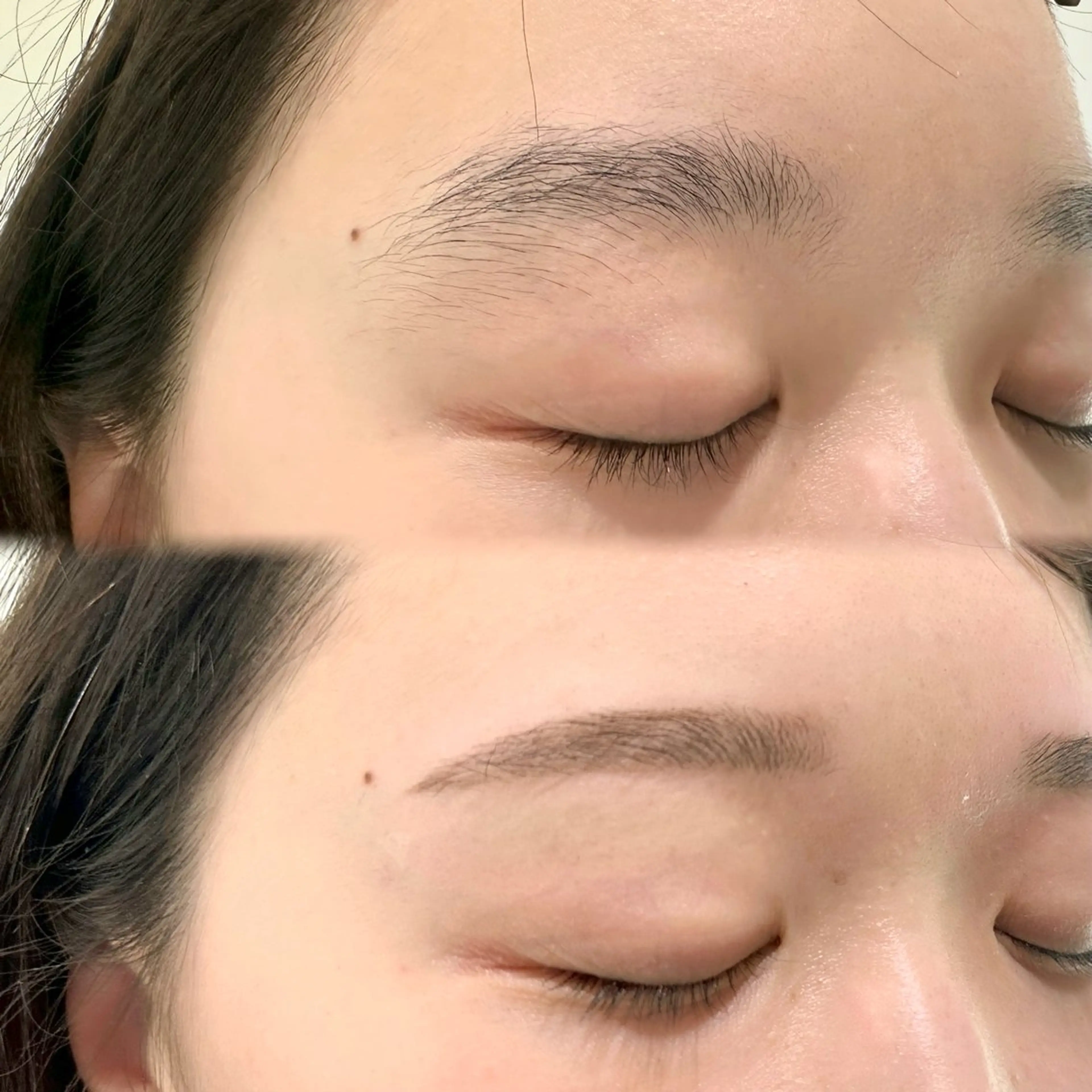 アイブロウ 眉毛ワックス脱毛 Lily Hikaruのマツエク・マツパデザイン