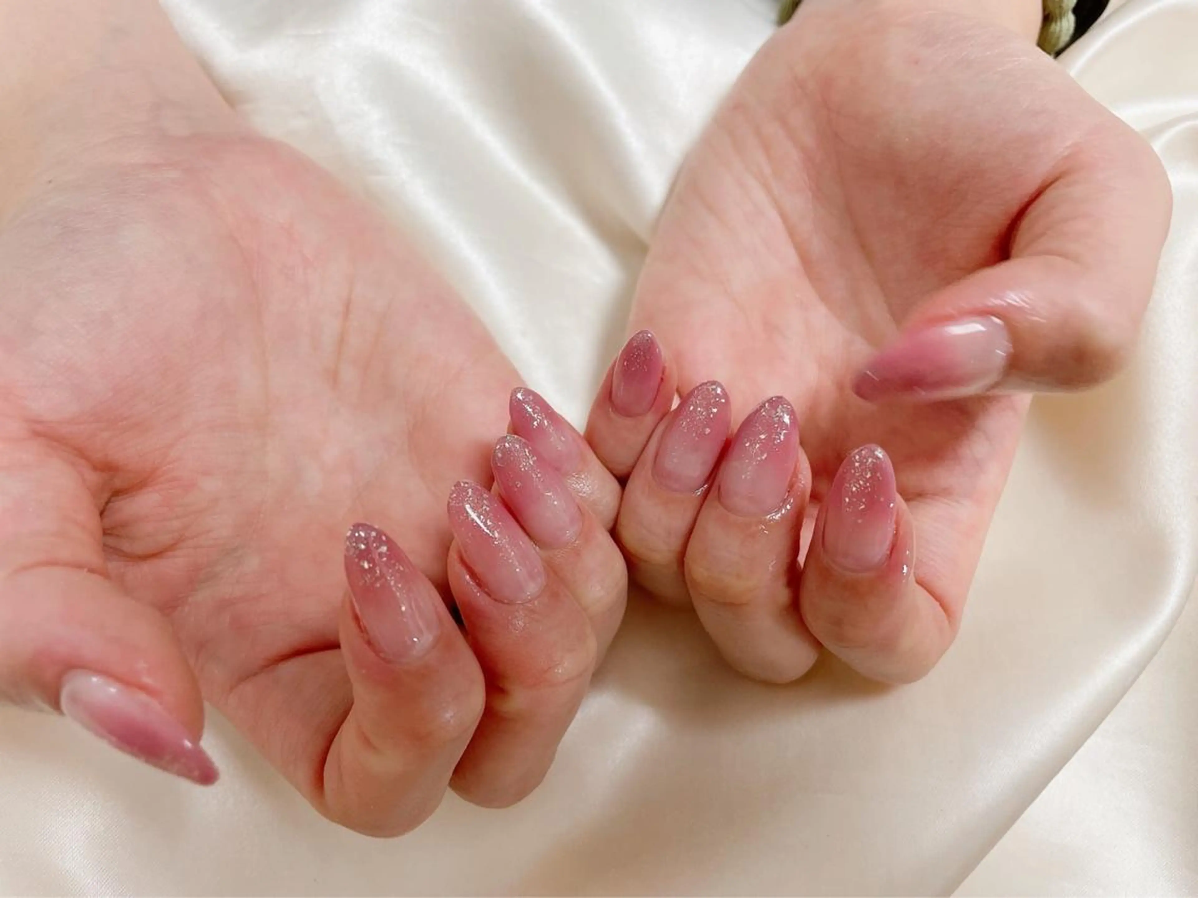 ネイル キラキラネイル ラメ(グリッター) Mogu nail 二子玉川のネイルデザイン