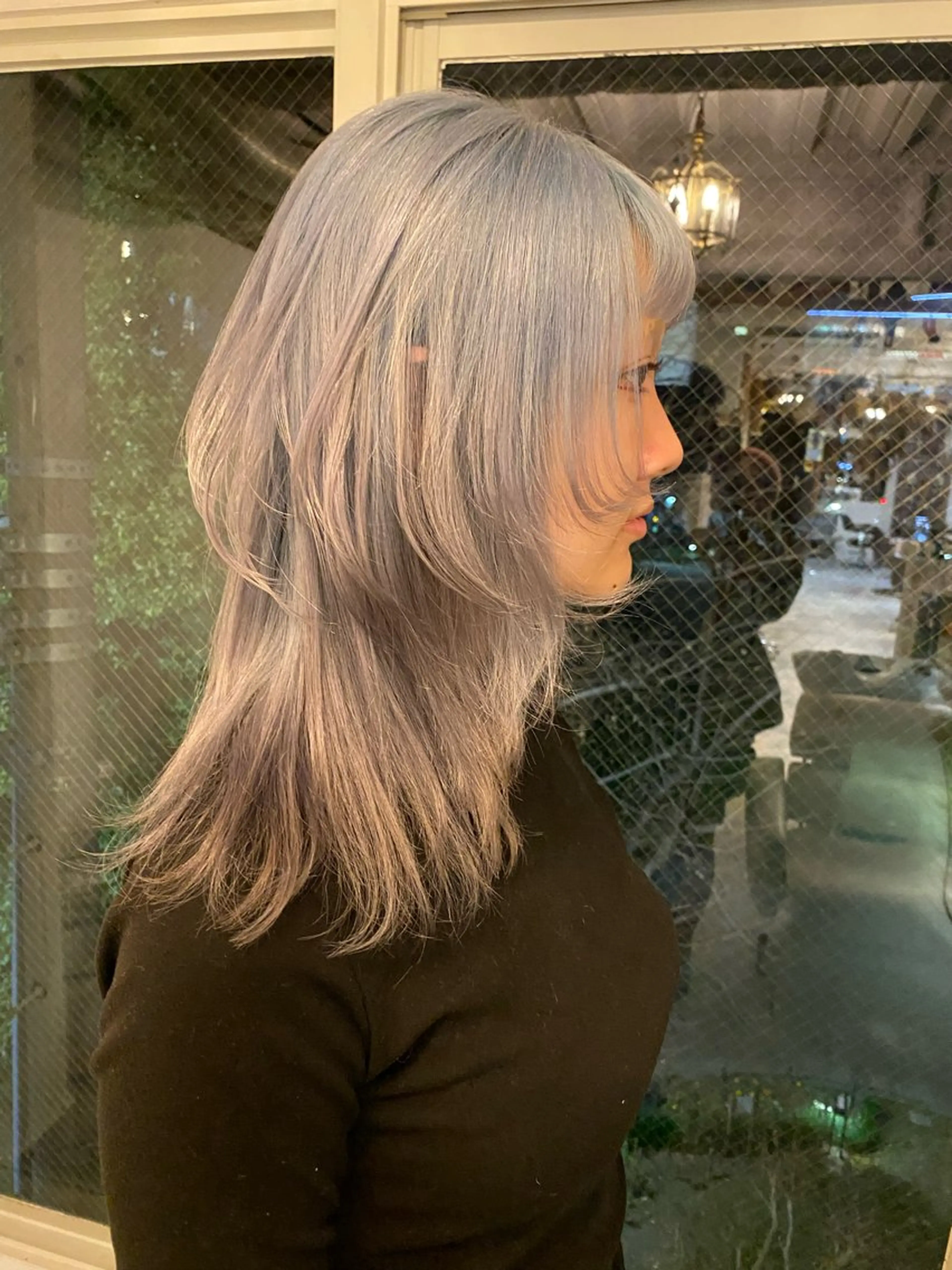 セミロング ヘアカラー トリートメント sea's所属・ヒラカホ/矢場町/ ブリーチ/似合わせのヘアスタイル