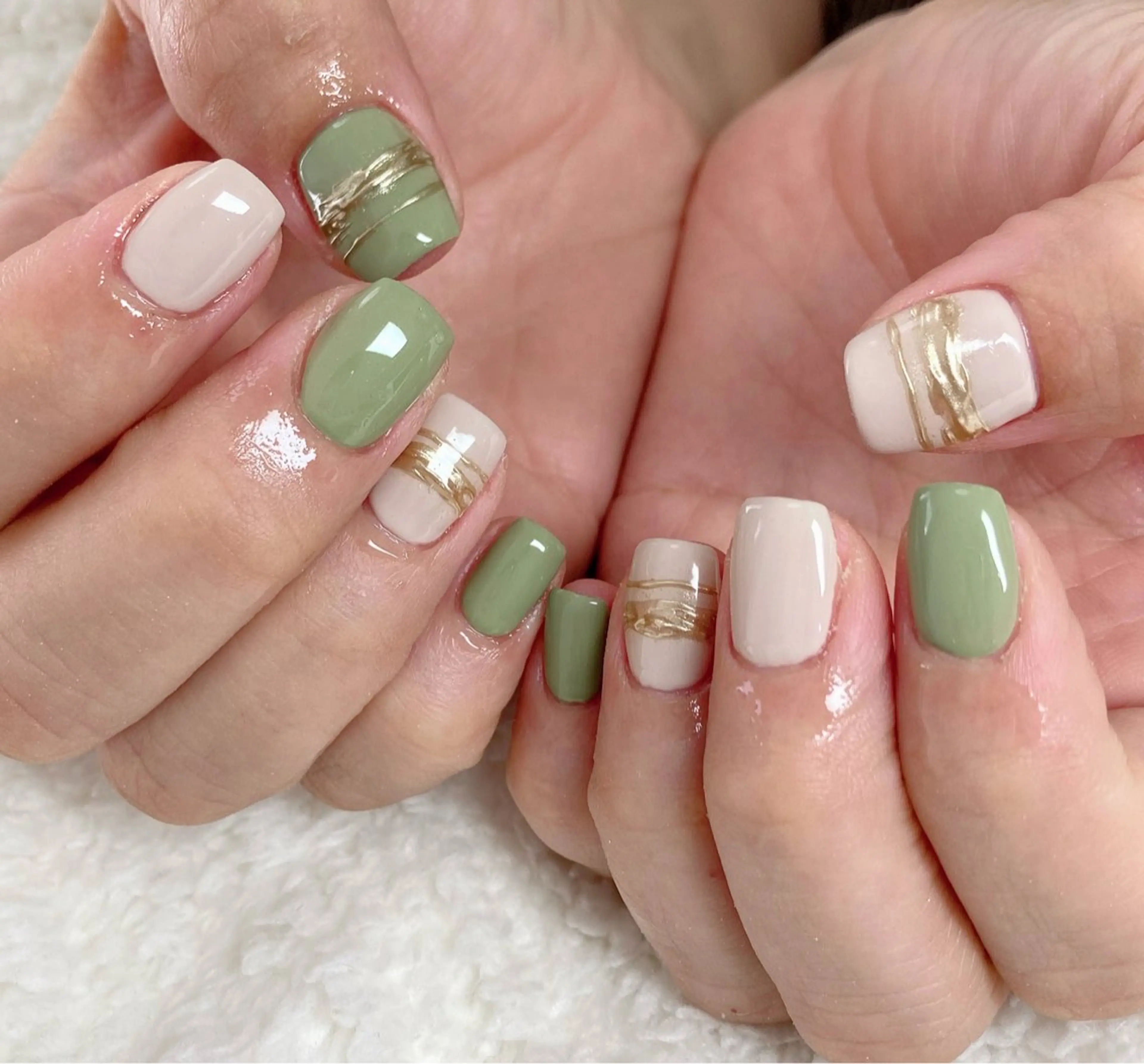 ネイル ハンドネイル 市川駅 ✿中津のネイルデザイン