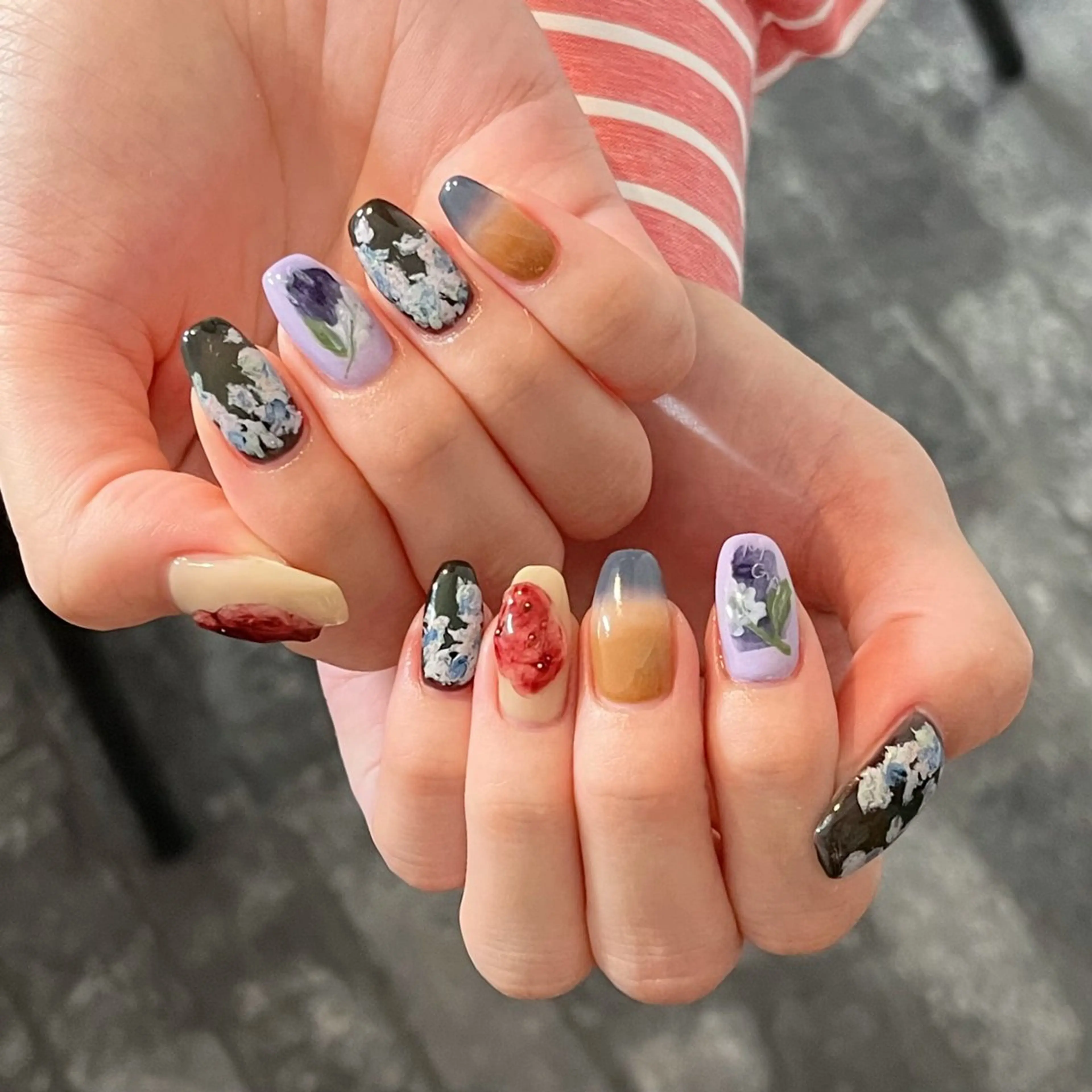 ネイル Mai 🪽🩵のネイルデザイン