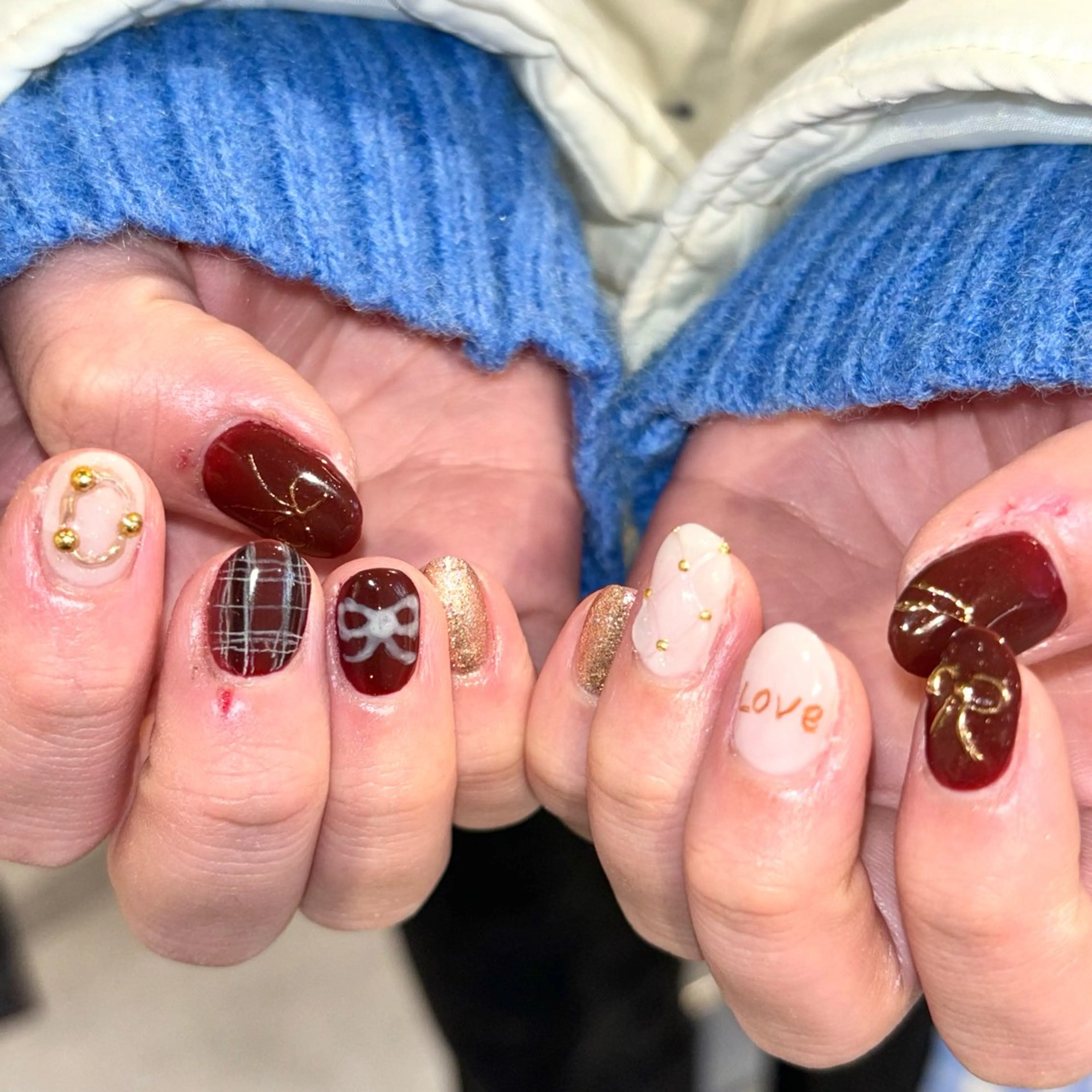 ネイル ジェルネイル 韓国ネイル ニュアンスネイル パラジェル ぷっくりネイル Kureha/ネイル トレンドヘアのヘアスタイル