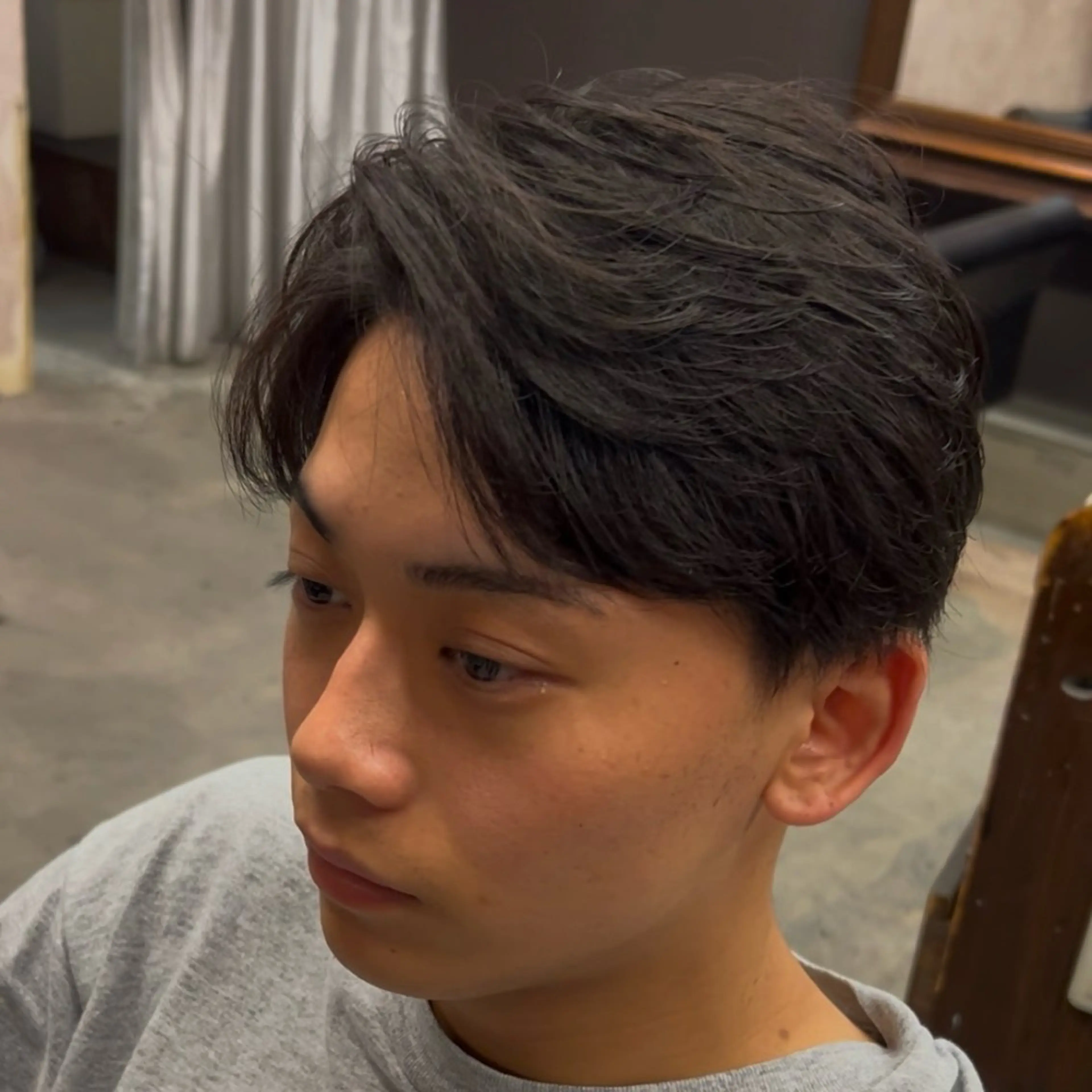 ショート メンズ グロウ天神所属・清潔感のある髪へ✨️ 井上一真のヘアスタイル