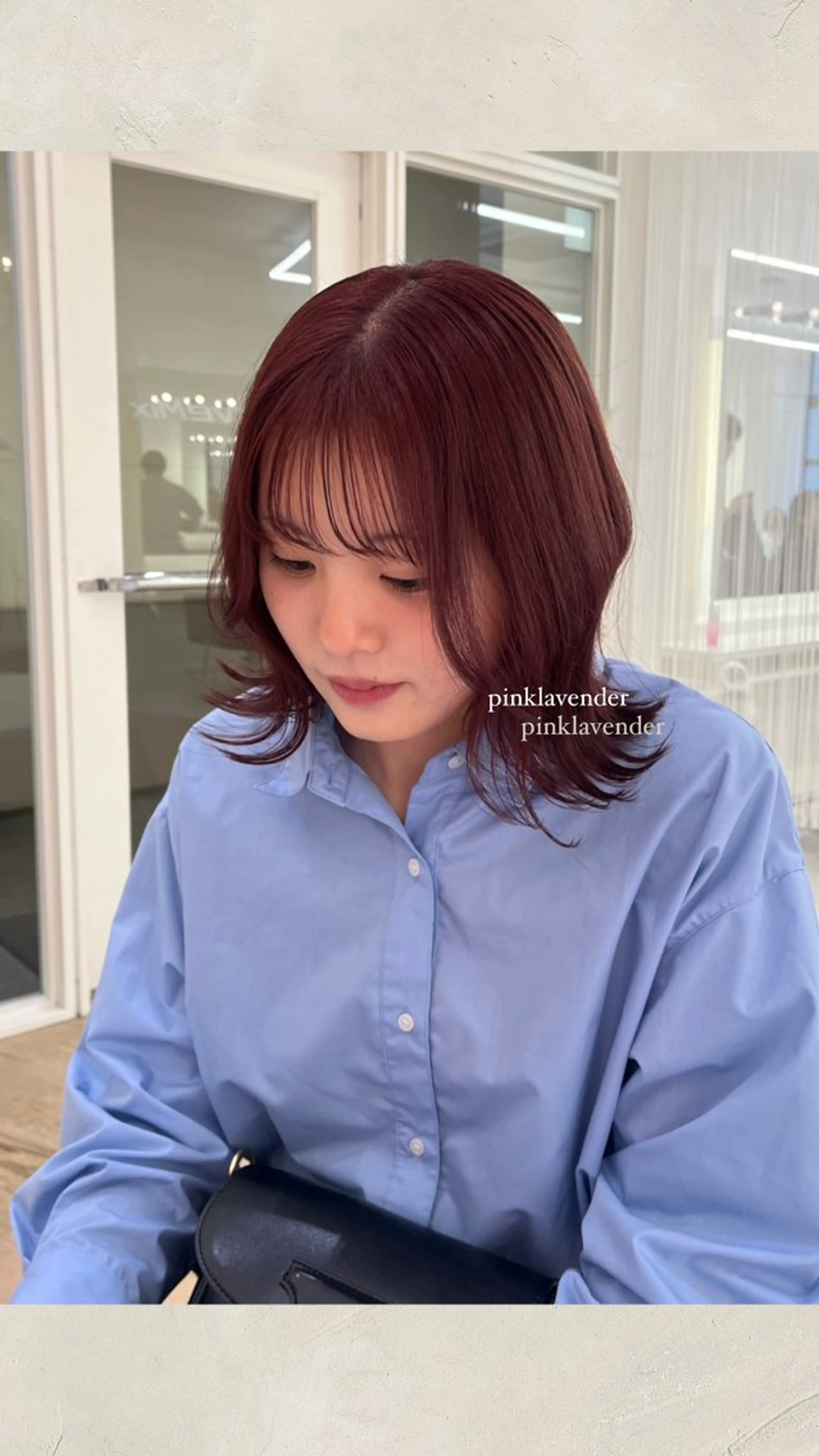 ミディアム カラー ヘアカラー ParveMix ♡白神みやびのヘアスタイル