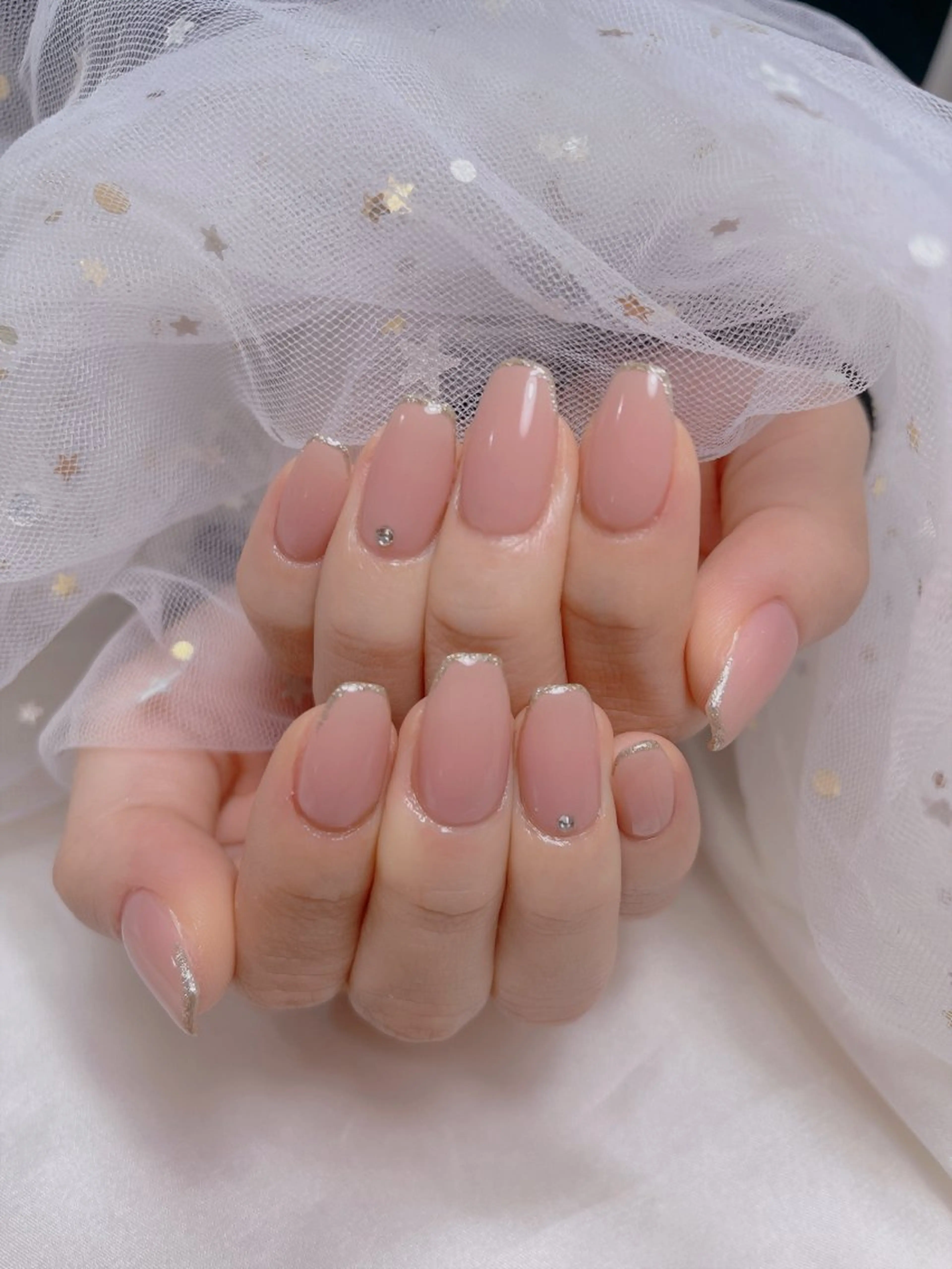 ネイル フレンチネイル ハンドネイル ジョリ kasumi🌹💅のネイルデザイン