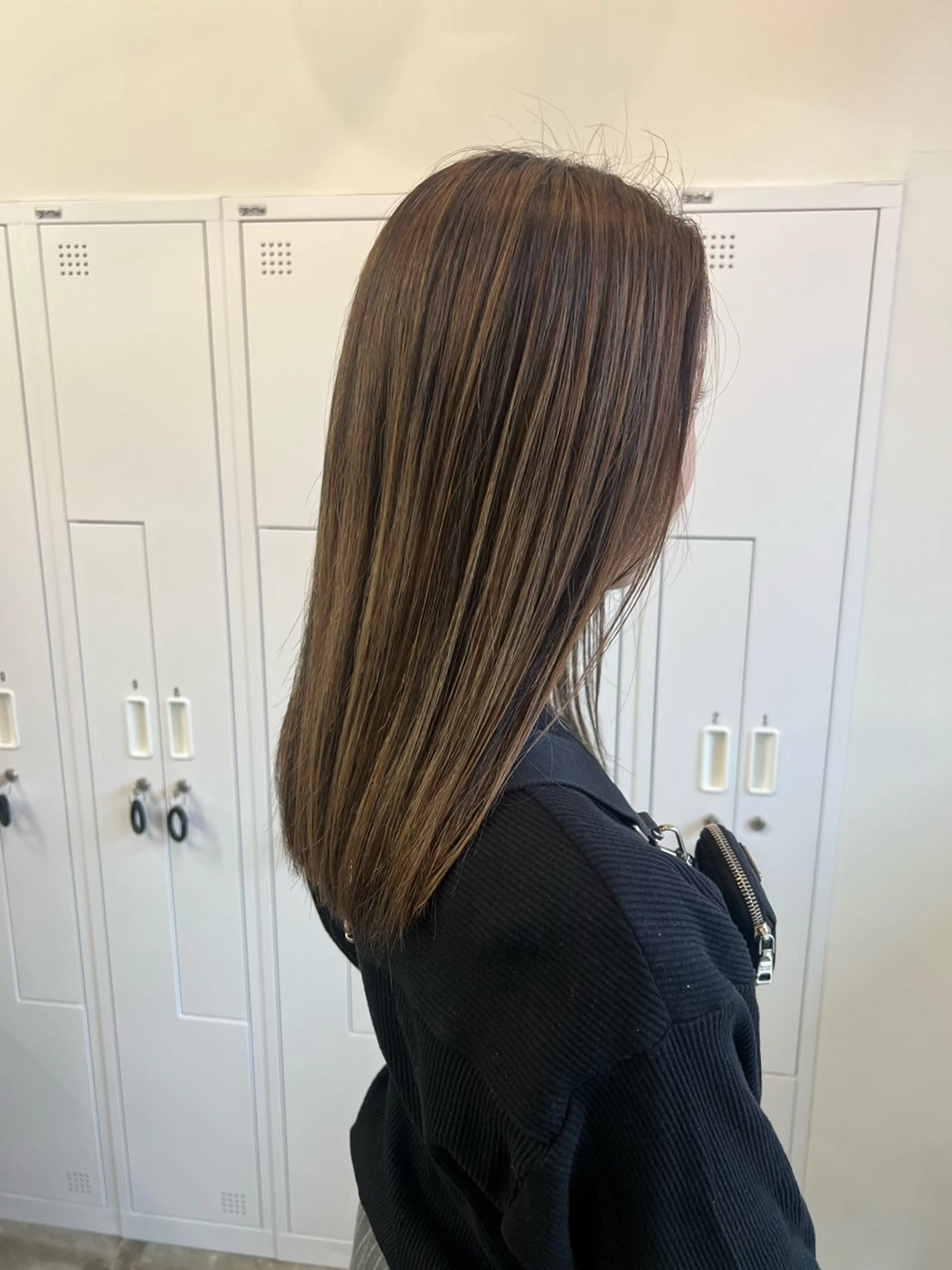 セミロング 近藤 千裕のヘアスタイル