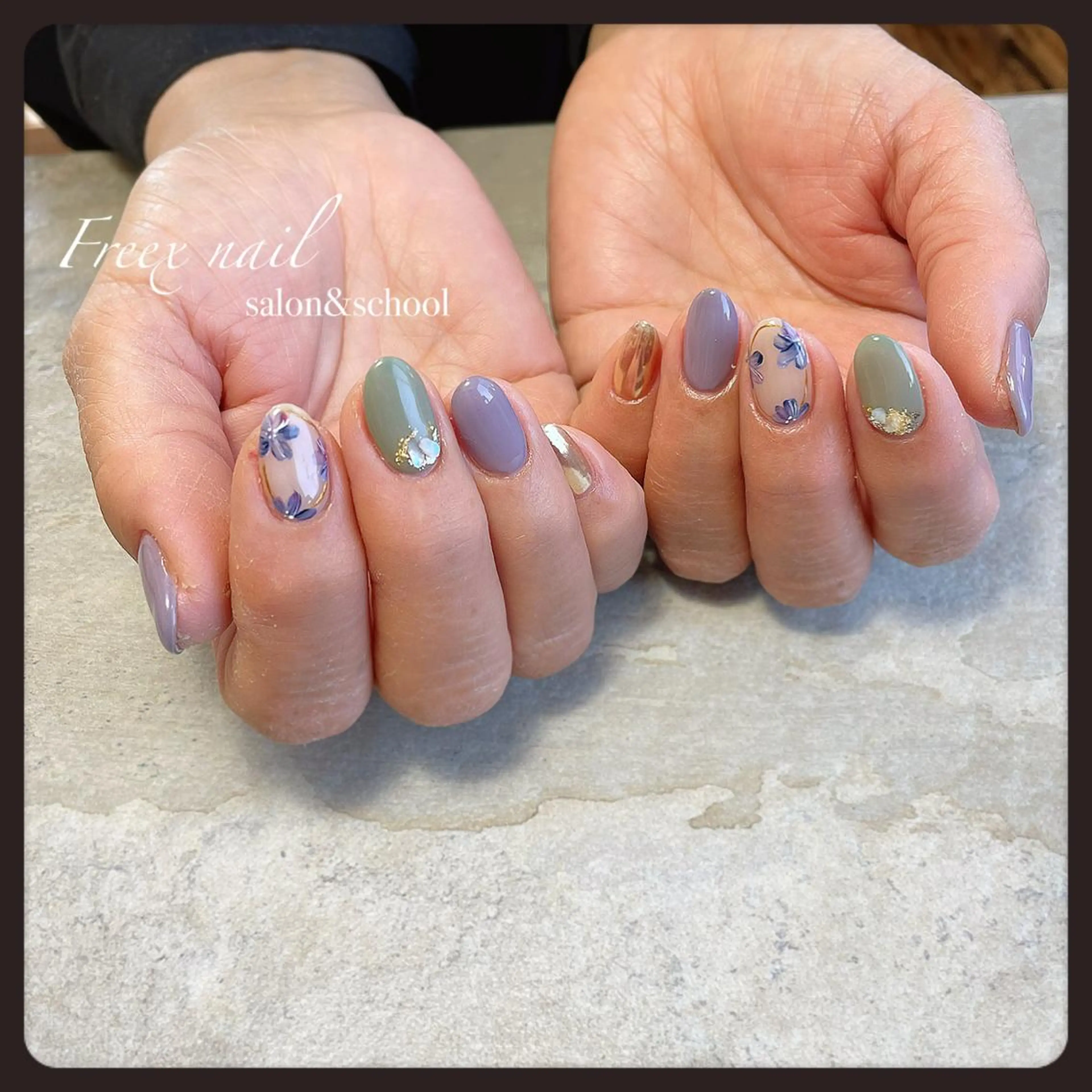 ネイル ハンドネイル ハンドケア Freex nail所属・freex nail /ニュアンス/個性派のネイルデザイン