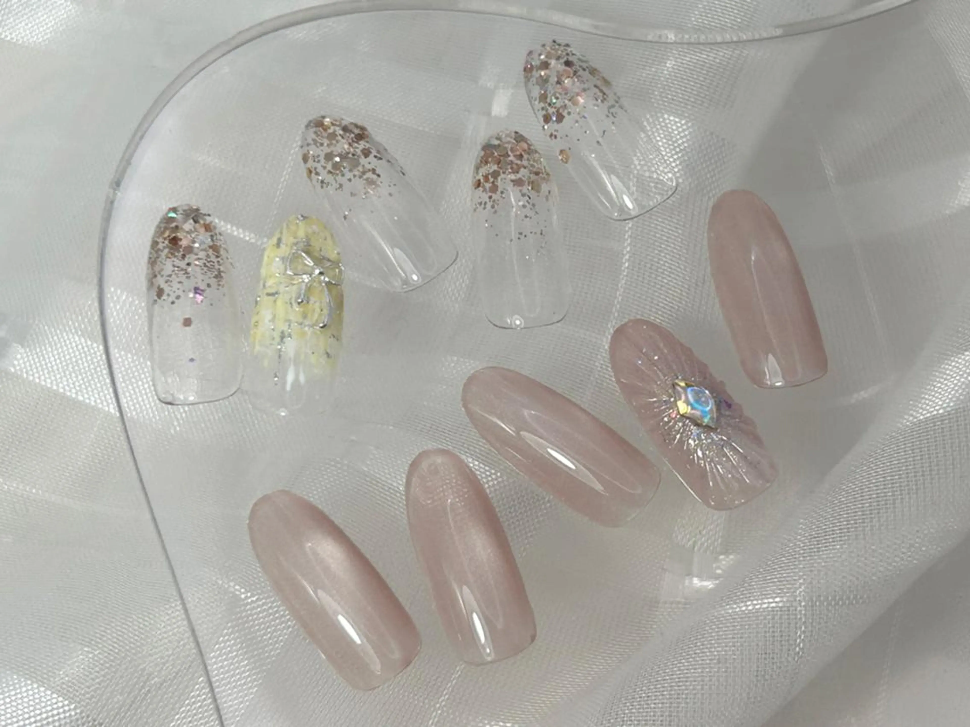 ネイル ハンドネイル orbe 芳長のネイルデザイン