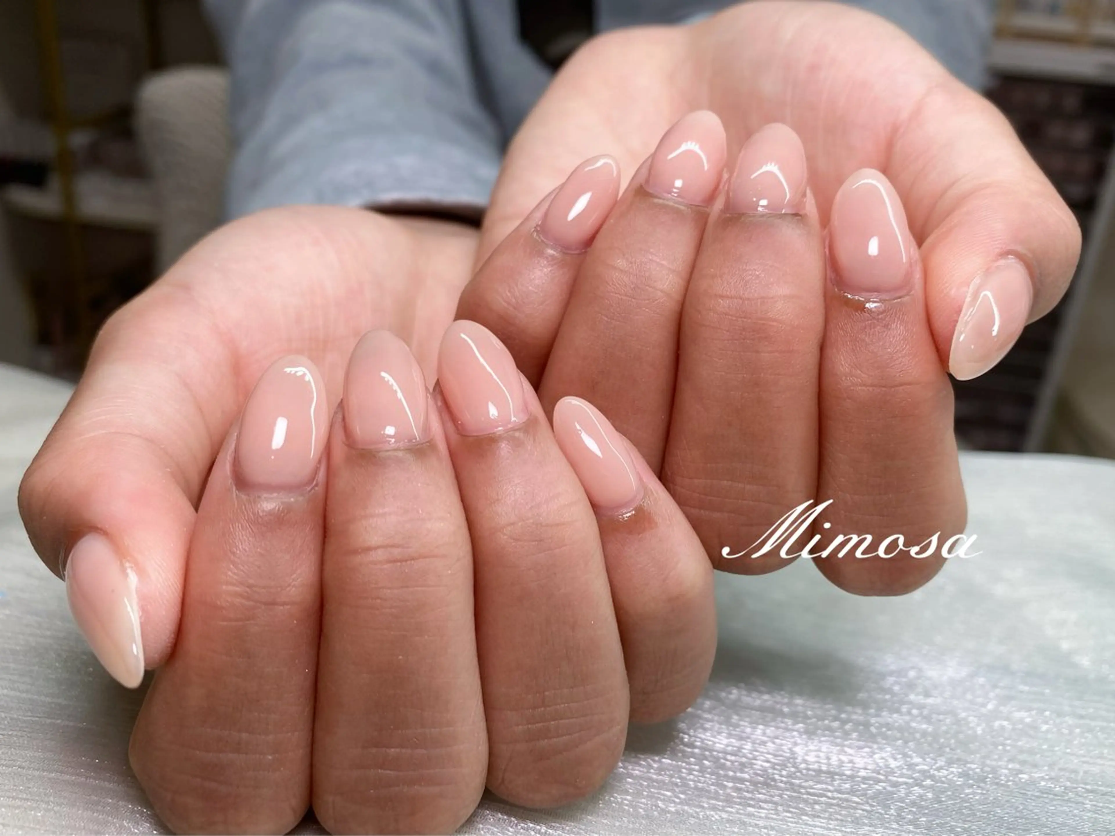 ネイル ハンドネイル 💛Mimosa💛 吉祥寺のネイルデザイン