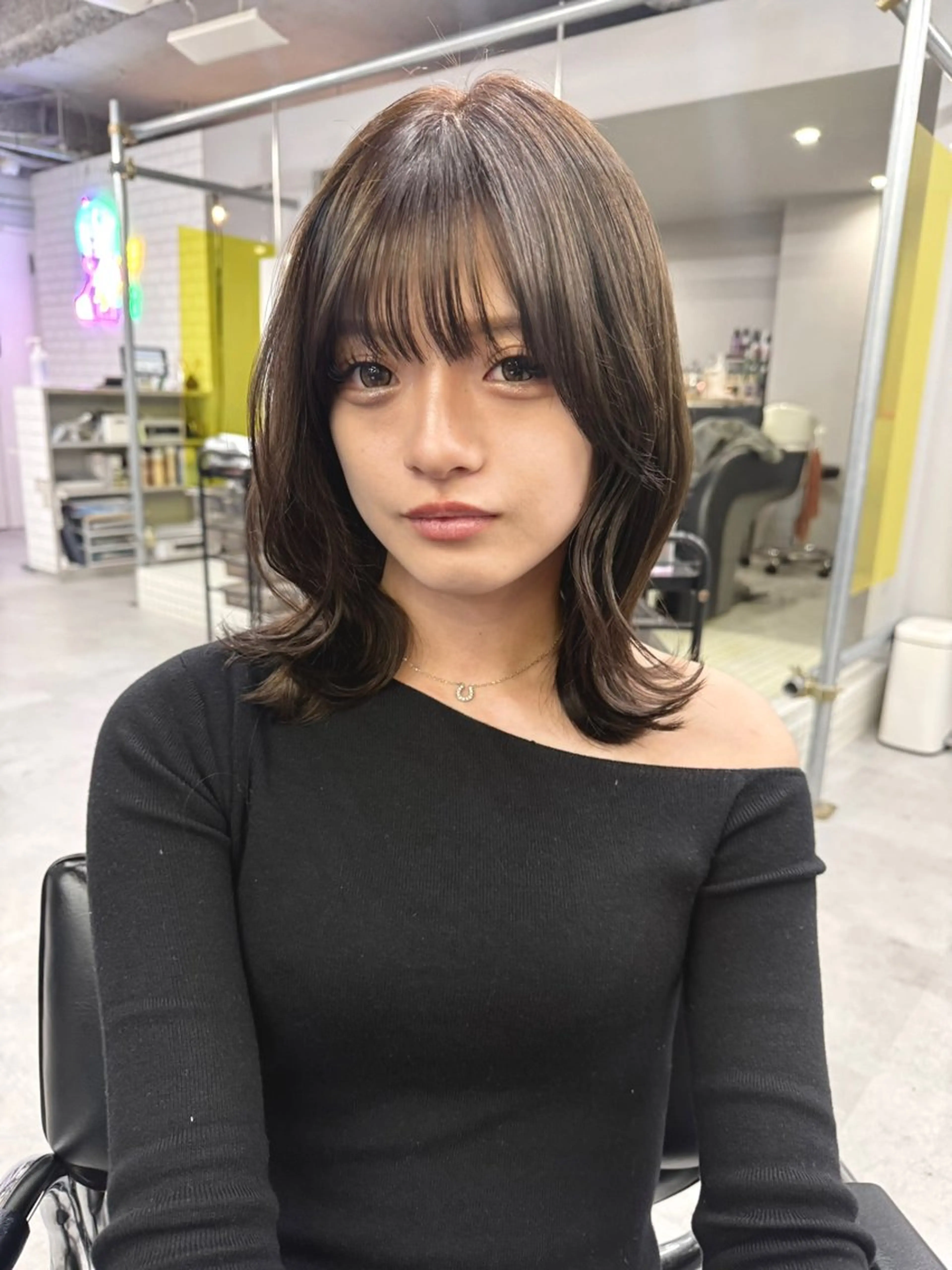 レディースカット+トリートメント、スタイリング込みの写真