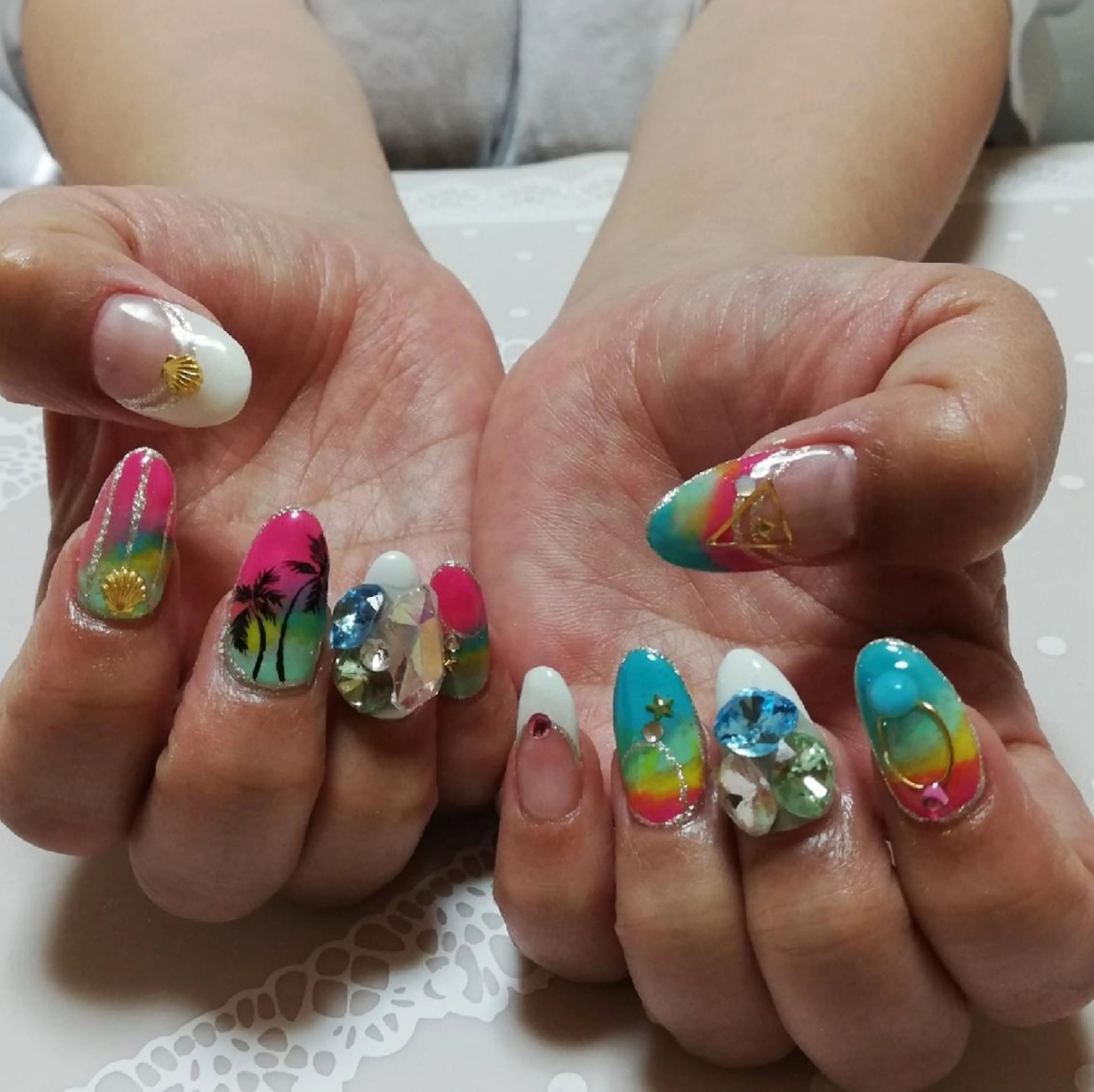 ネイル アートネイル 持ち込み ネイル junkoのネイルデザイン