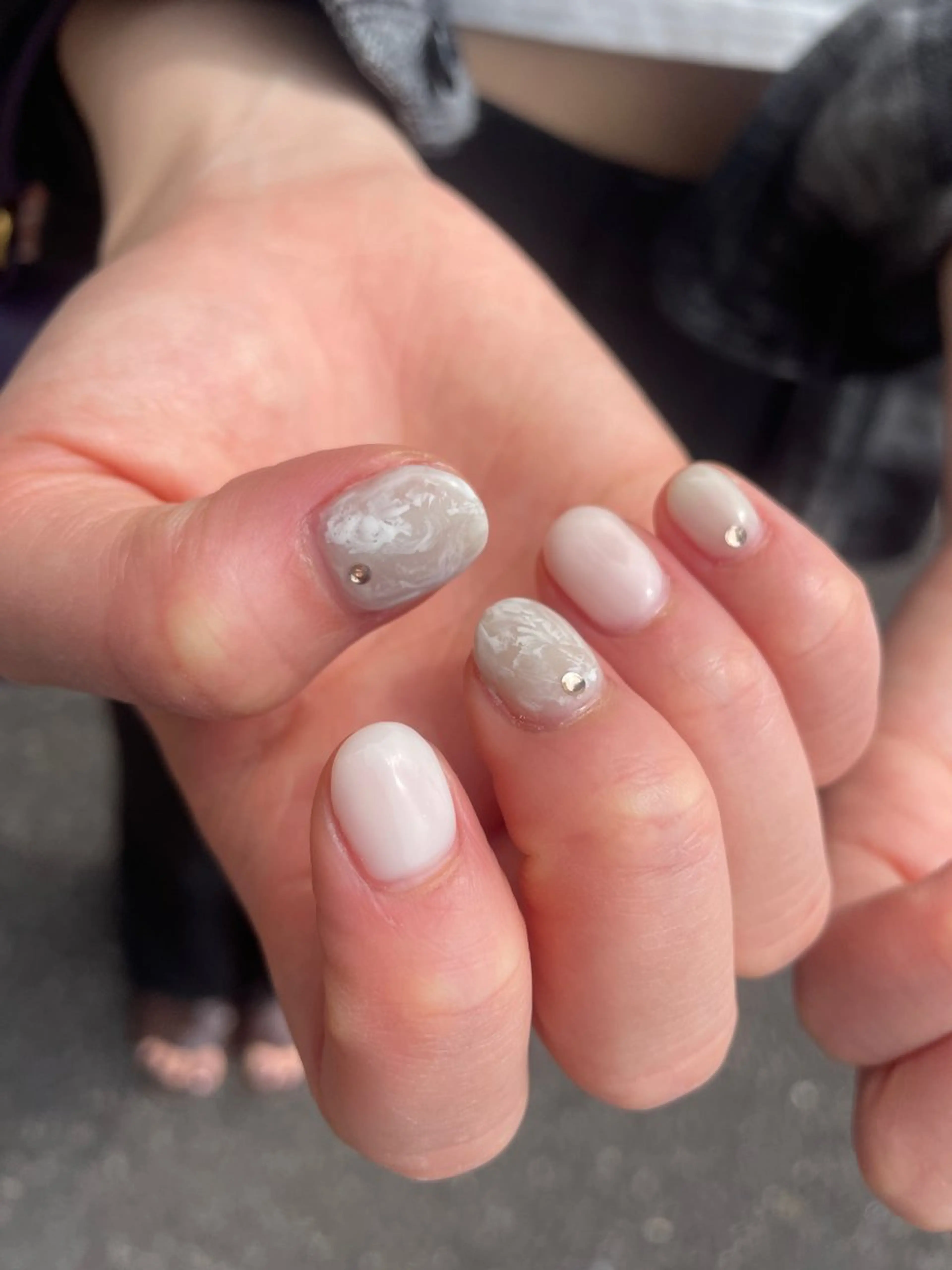 ショート ハンドネイル nail salon junosのネイルデザイン