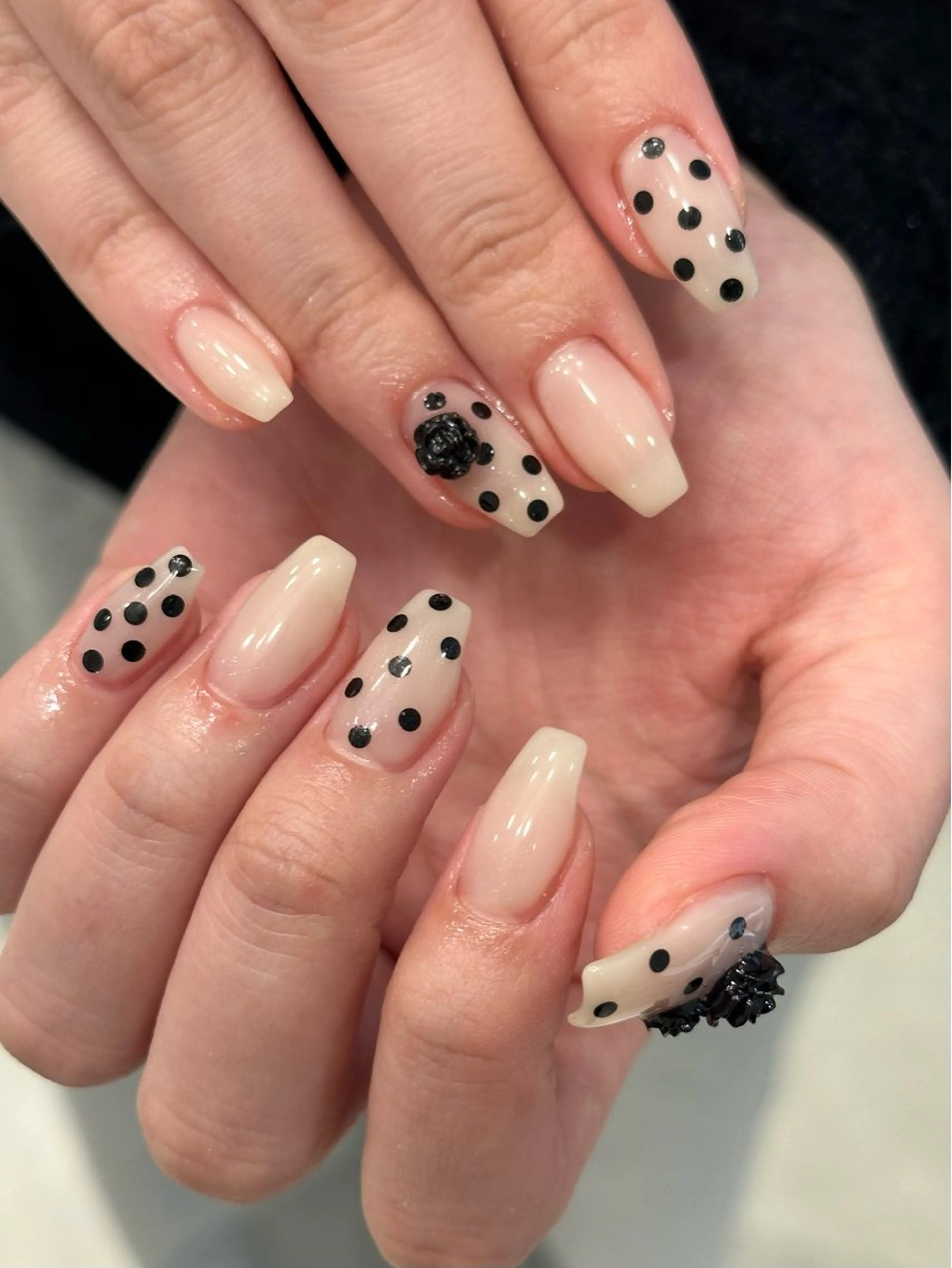 ⟡初回限定オフ550円⟡［オフ有り］持ち込みdesign⟡.·（再来様+550円）の写真