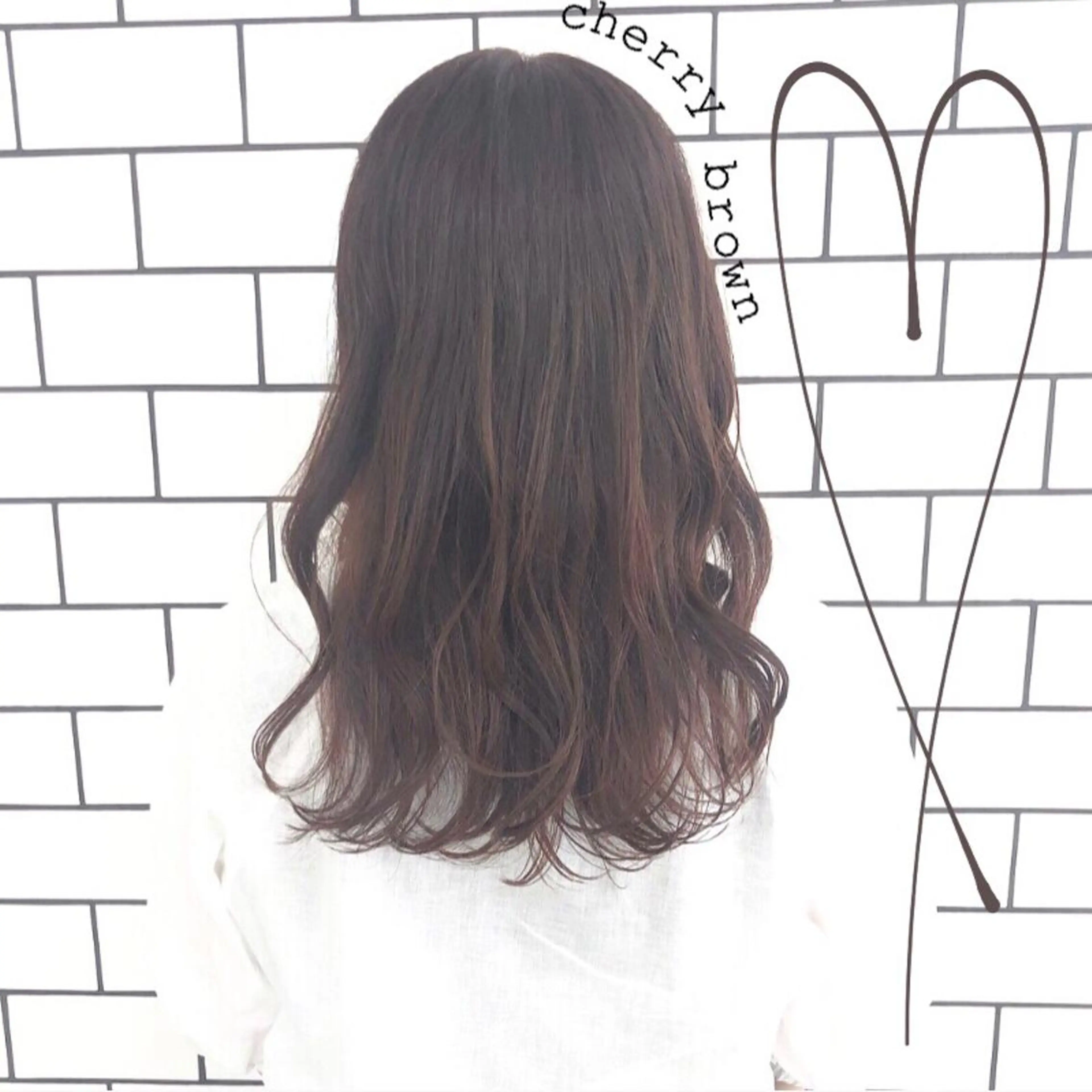 セミロング カラー お洒落パーマ/ 艶カラー/michiのヘアスタイル