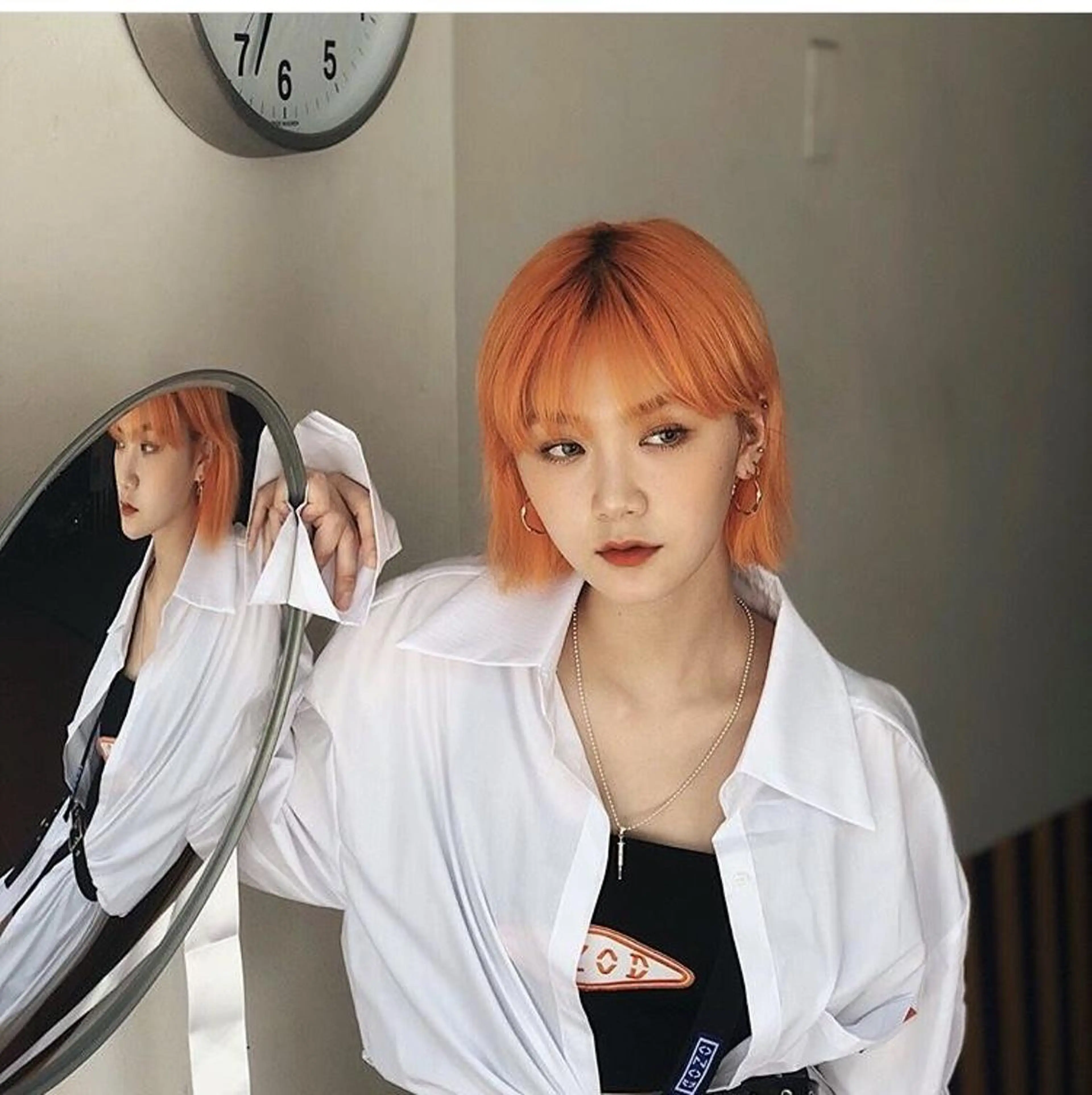 カラー 莉乃/縮毛矯正/髪質 改善/艶カラーのヘアスタイル