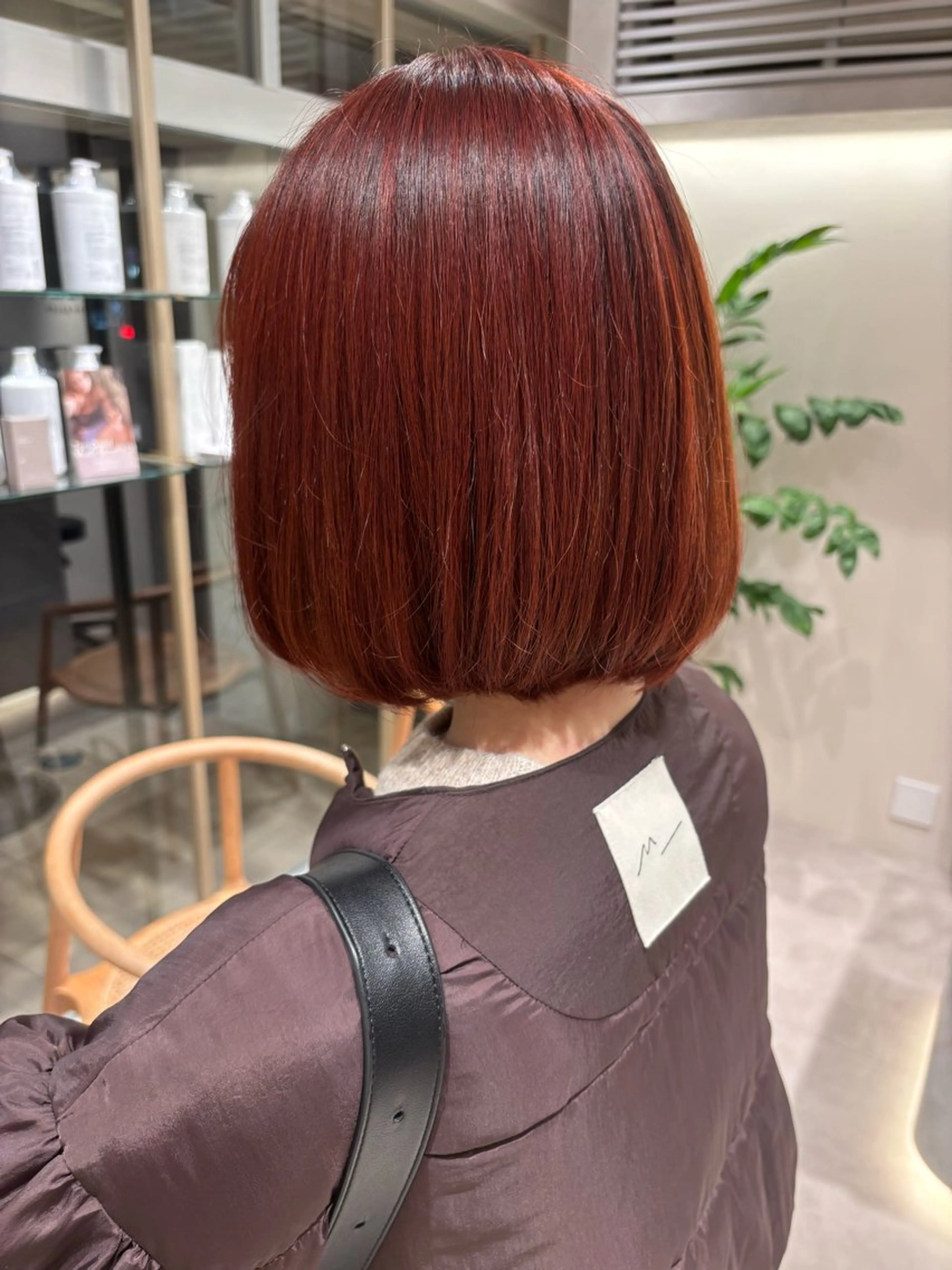 ショート カラー 朝楽スタイル🌼 千晶のヘアスタイル