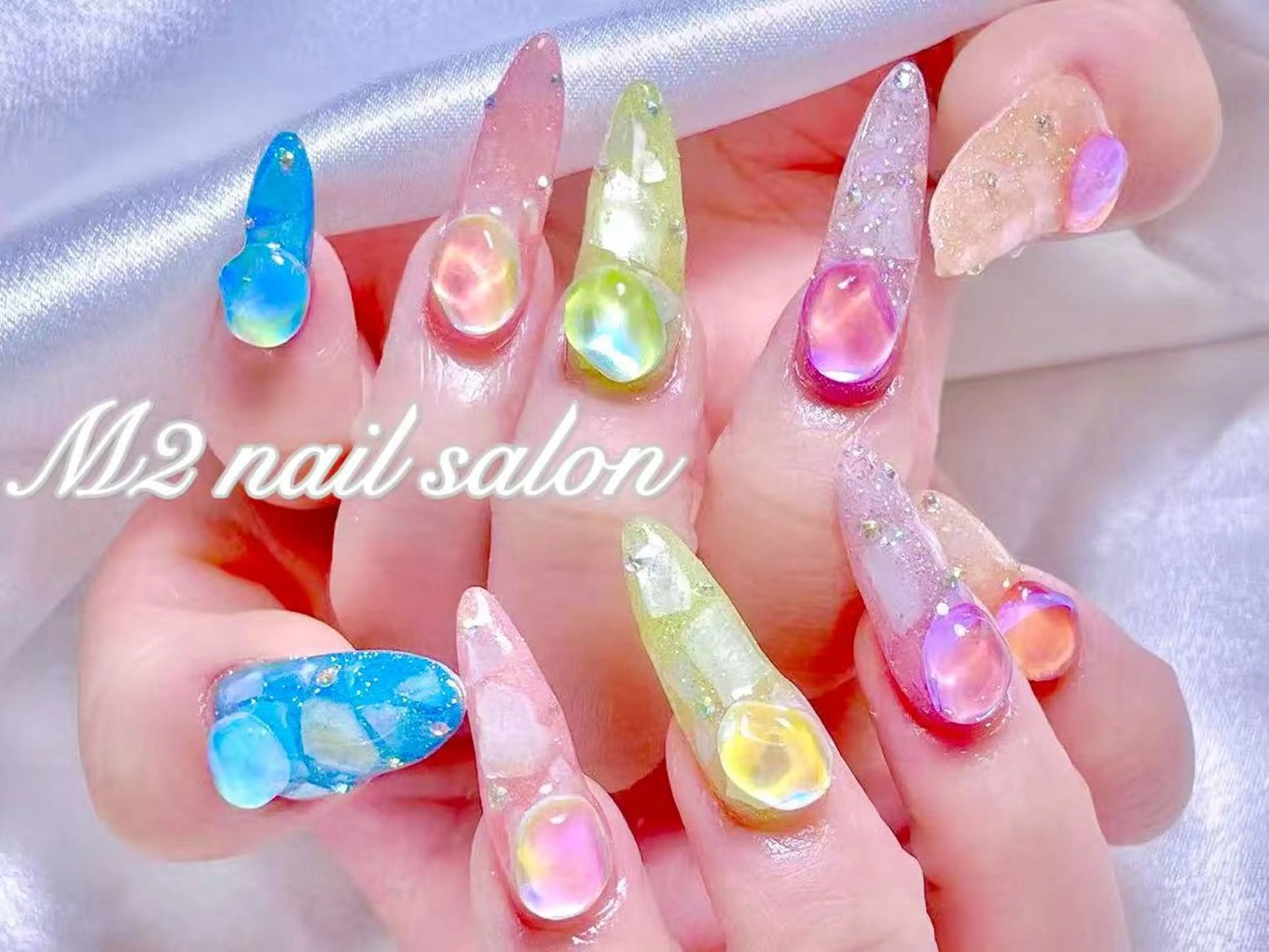 ネイル ハンドネイル エムズ エムズのマツエク・マツパデザイン