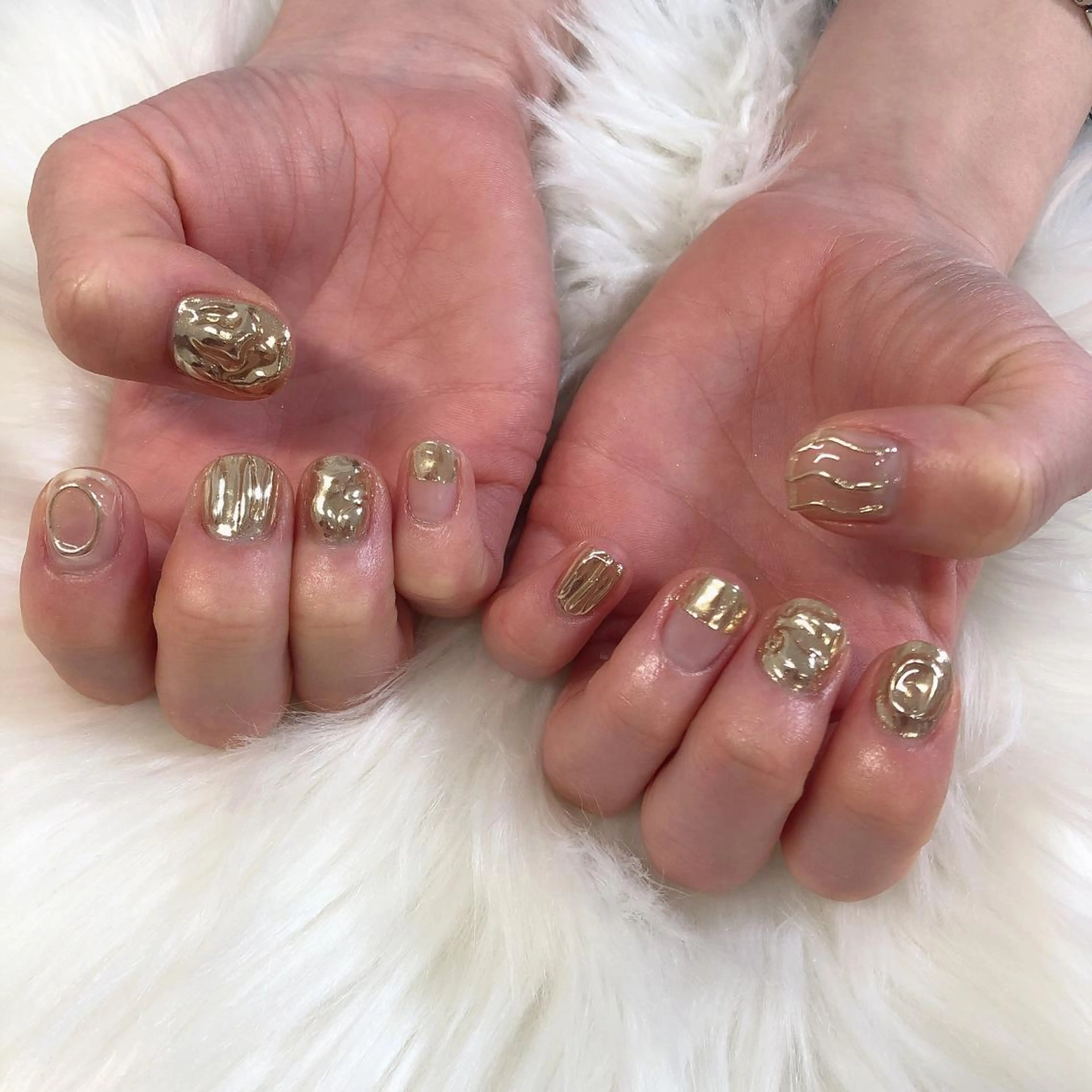 ネイル 西岡 杏のネイルデザイン