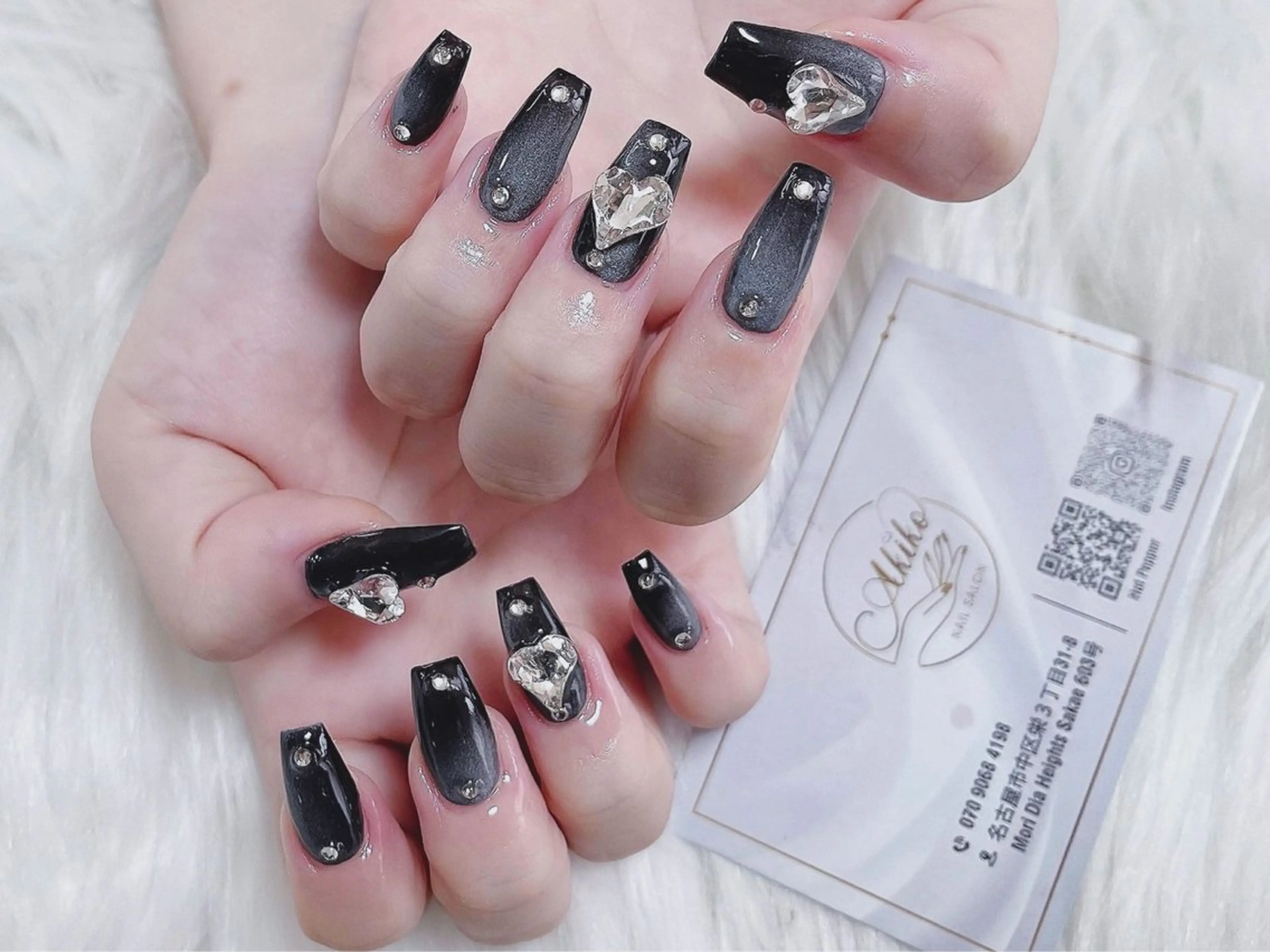 ネイル フットネイル ジェルネイル 韓国ネイル マグネットネイル 持ち込み ハンドネイル Akiko ネイルサロン所属・AKIKO ネイルサロンのネイルデザイン