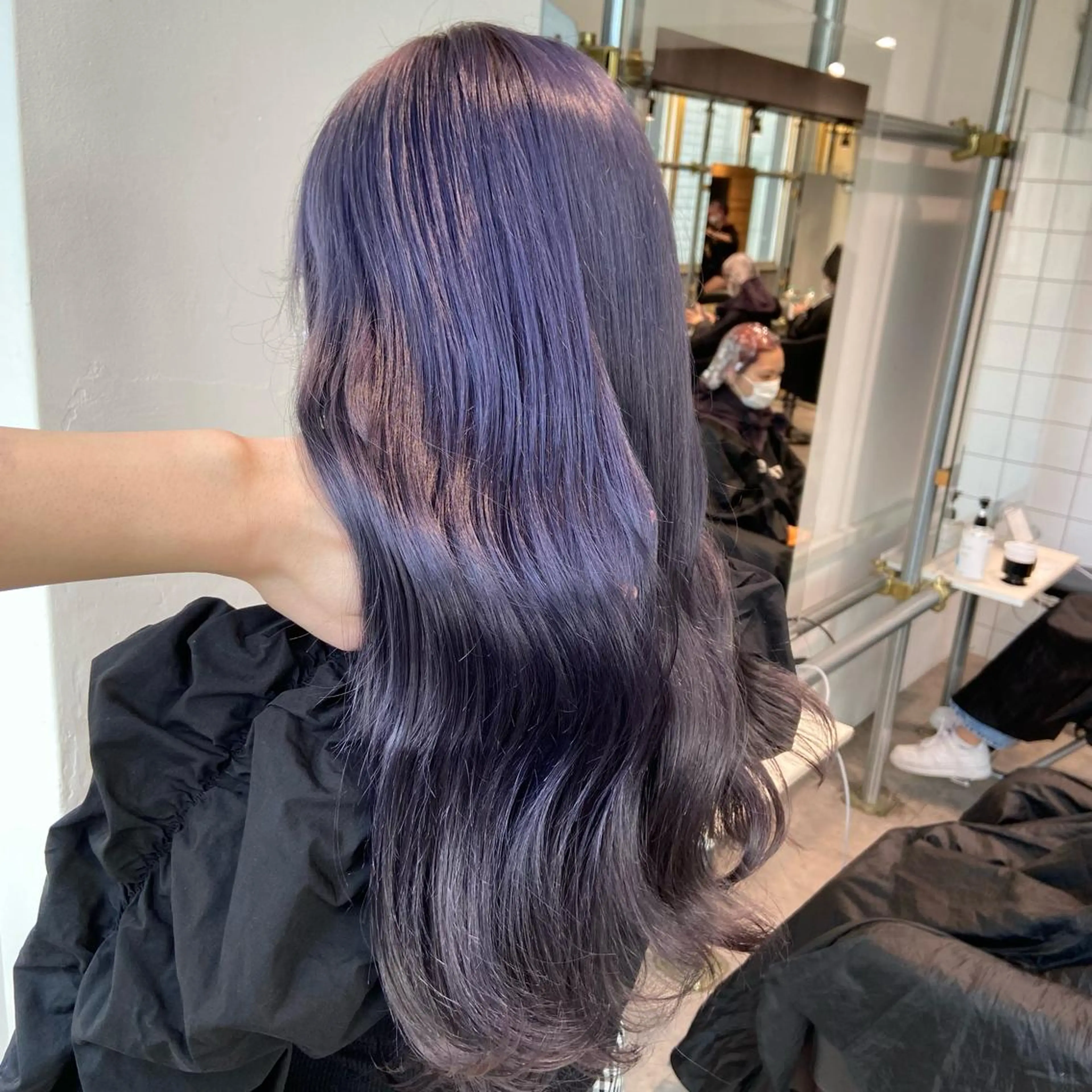 ロング トレンドモテカラー 🩷色落ちまで可愛くのヘアスタイル