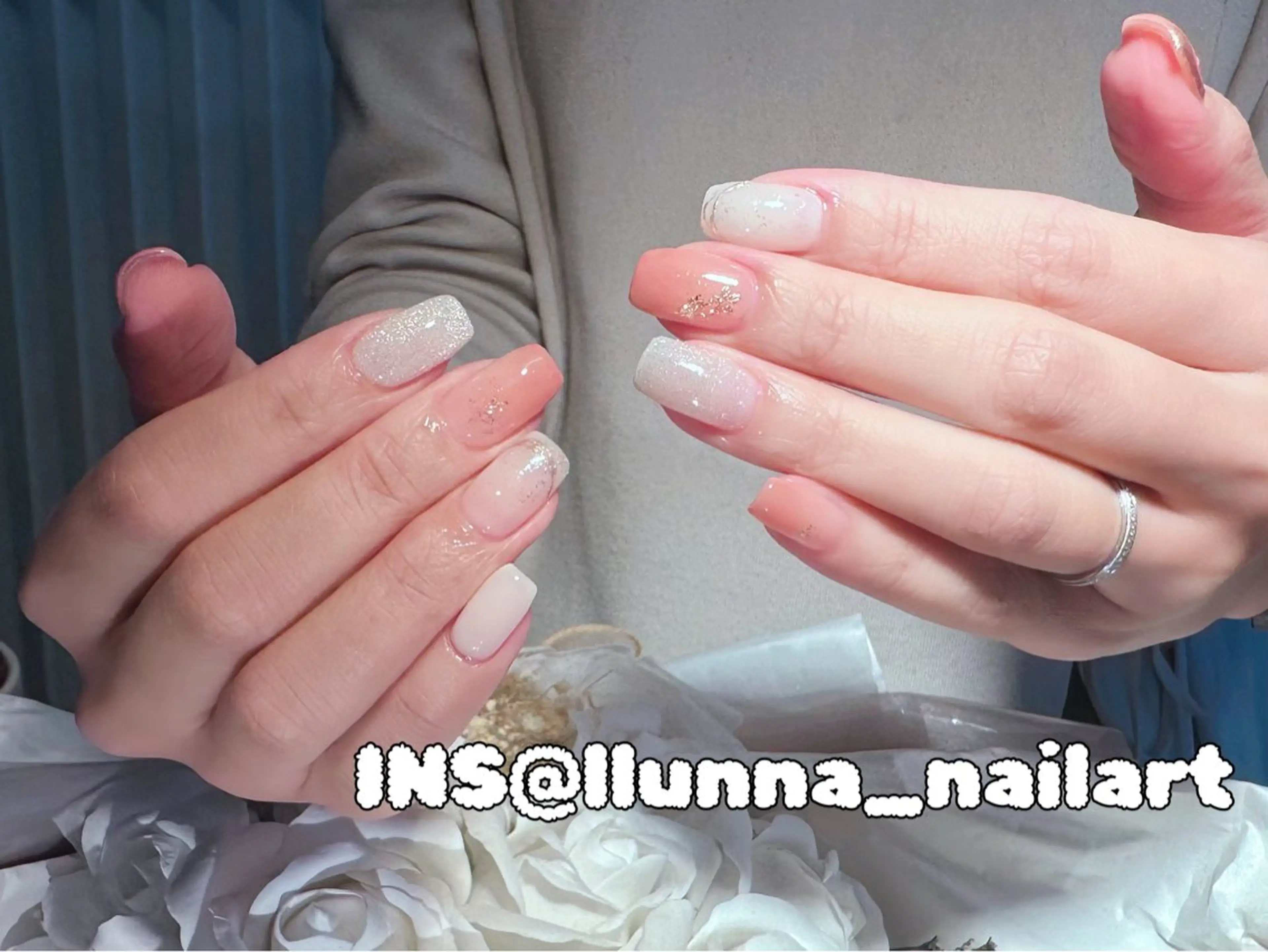 ネイル ハンドネイル Cleopatra  Nail Salon所属・Cleopatra ♡ルナのネイルデザイン