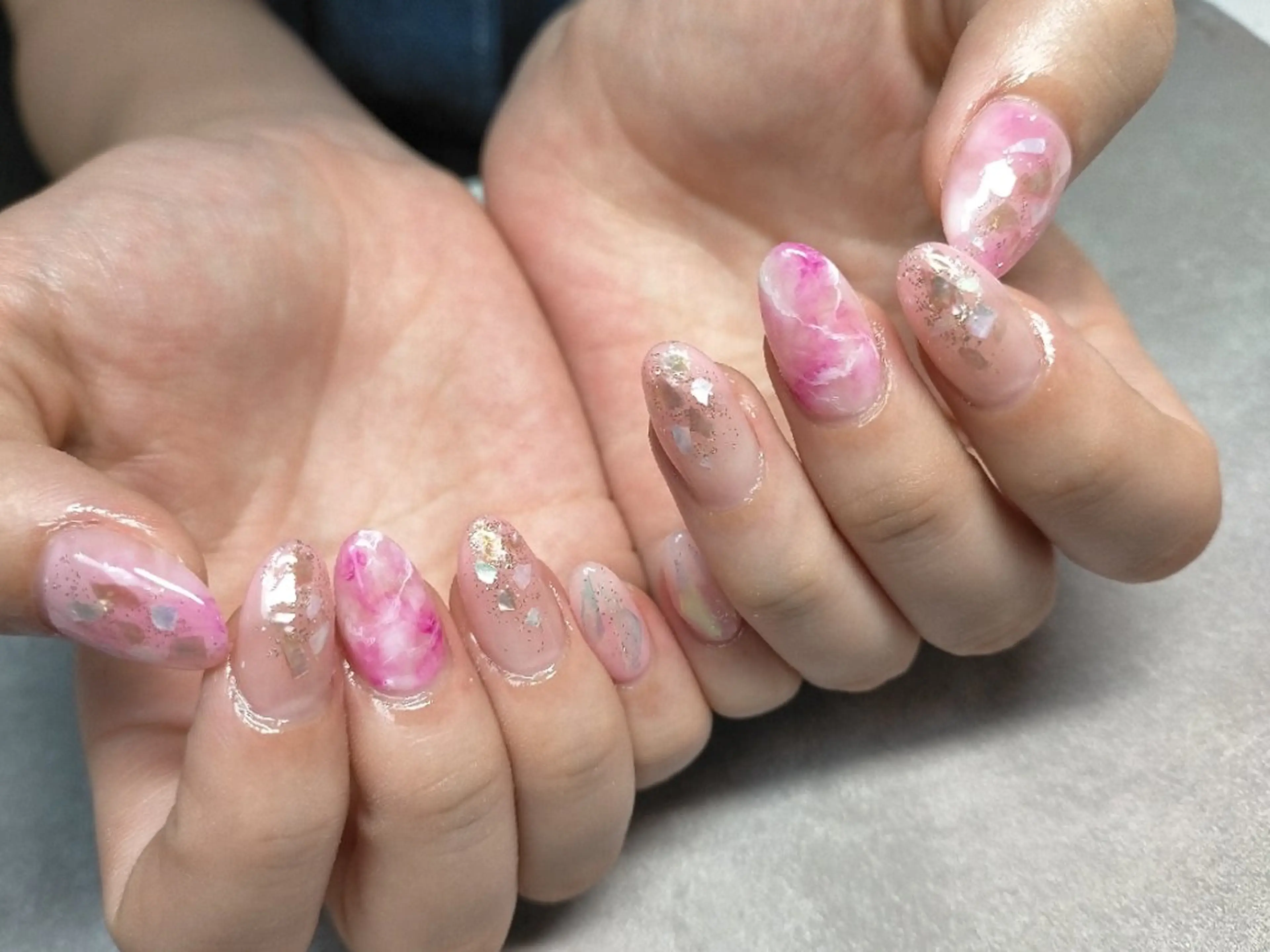 ネイル ネイル＆ホワイトニング   Yu-a所属・yu-a  スカルプ ネイルakiのネイルデザイン