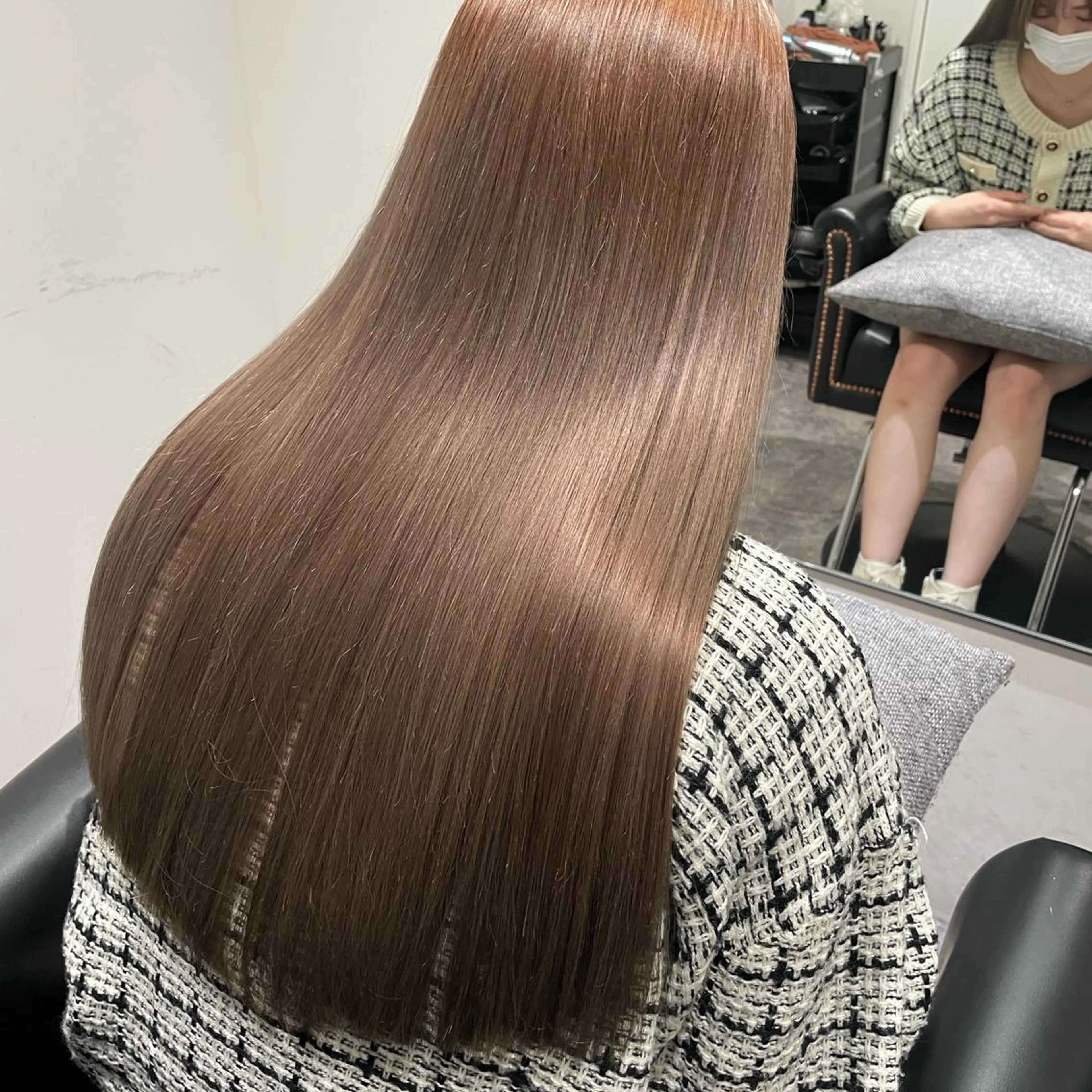 ロング カラー ikuma/ ミルクティーのヘアスタイル