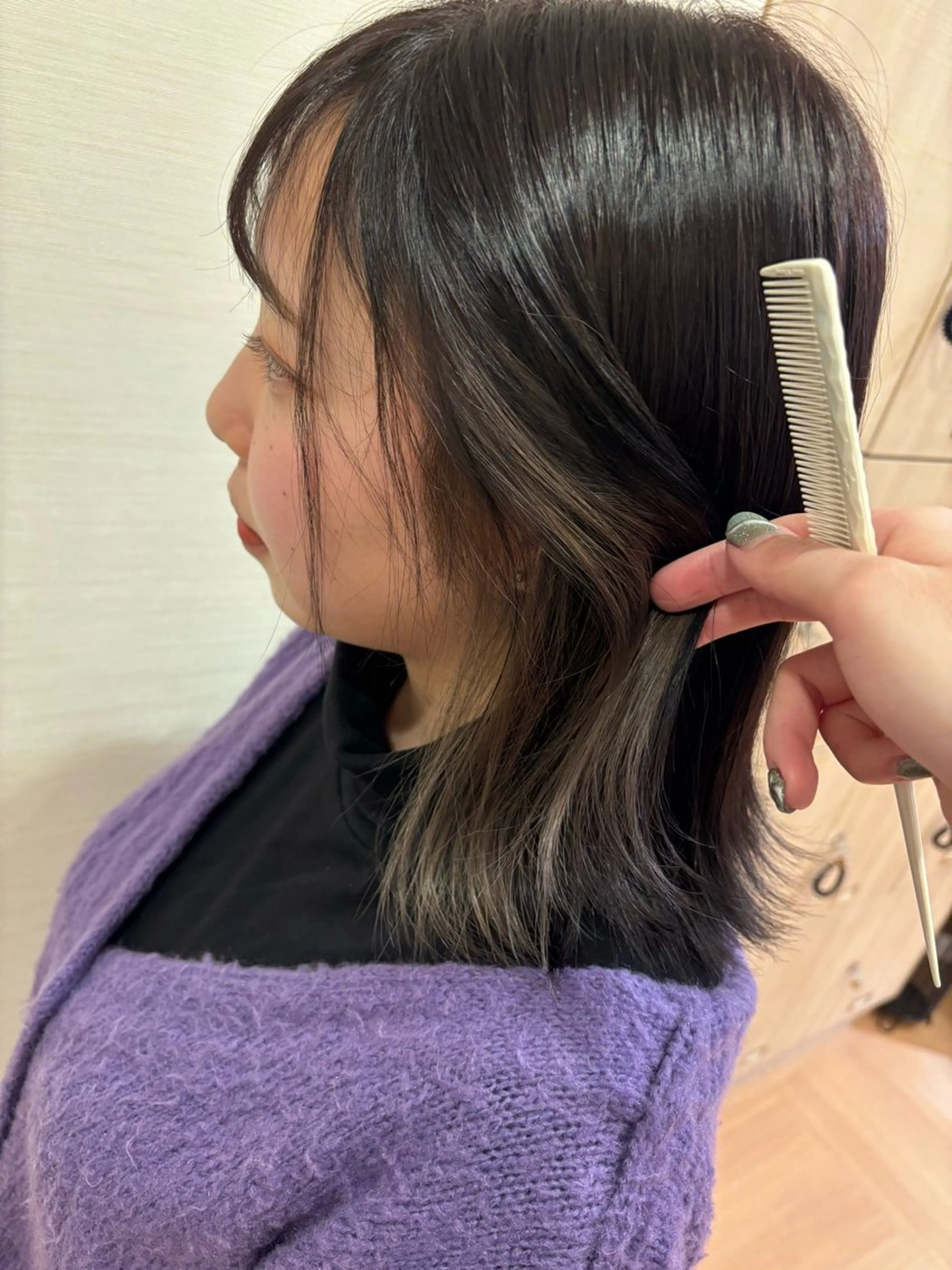 ミディアム カラー 【PDfino大通】 サクラ.のヘアスタイル