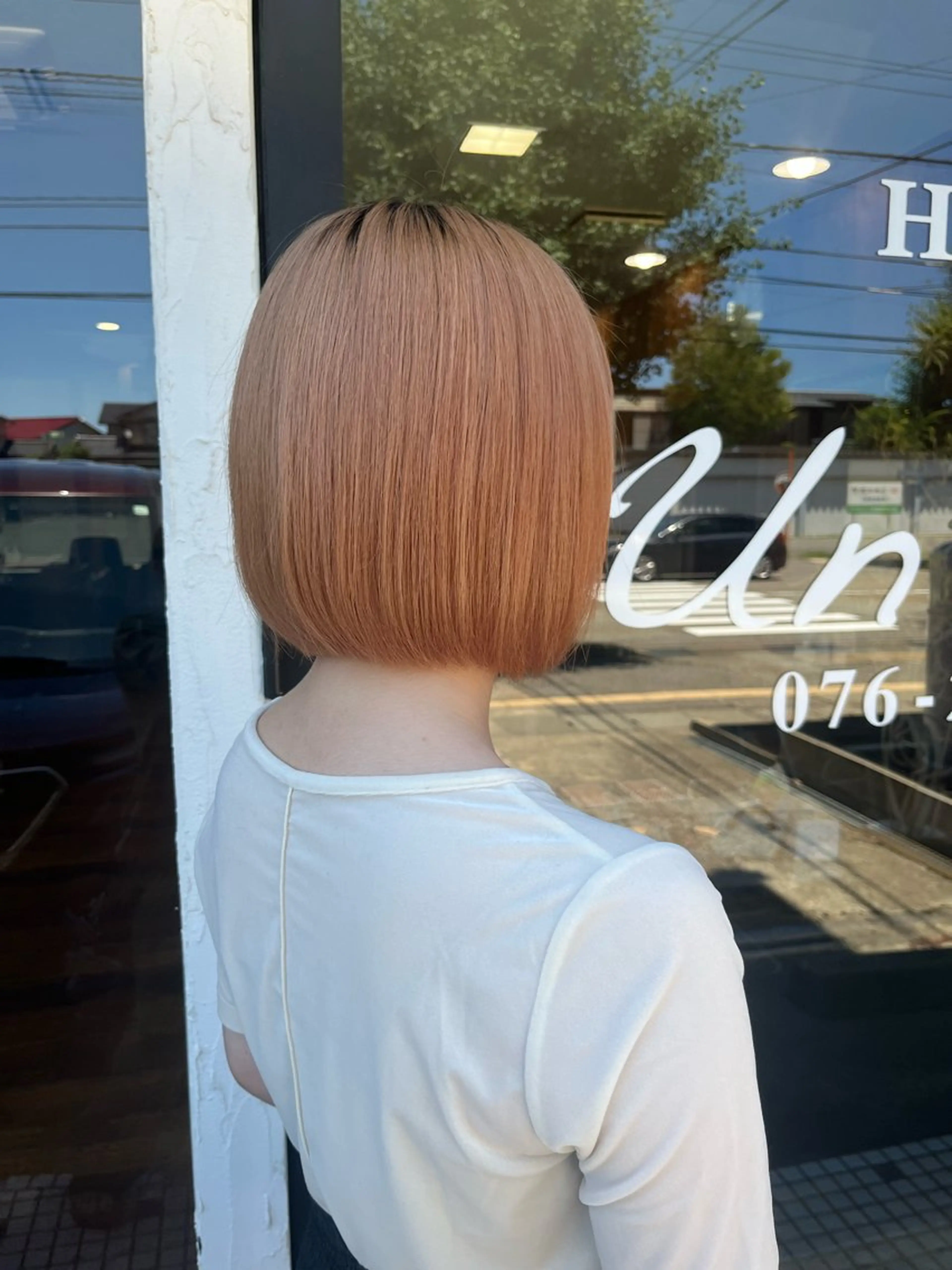 ショート Un Fleur所属・立野 希沙のヘアスタイル