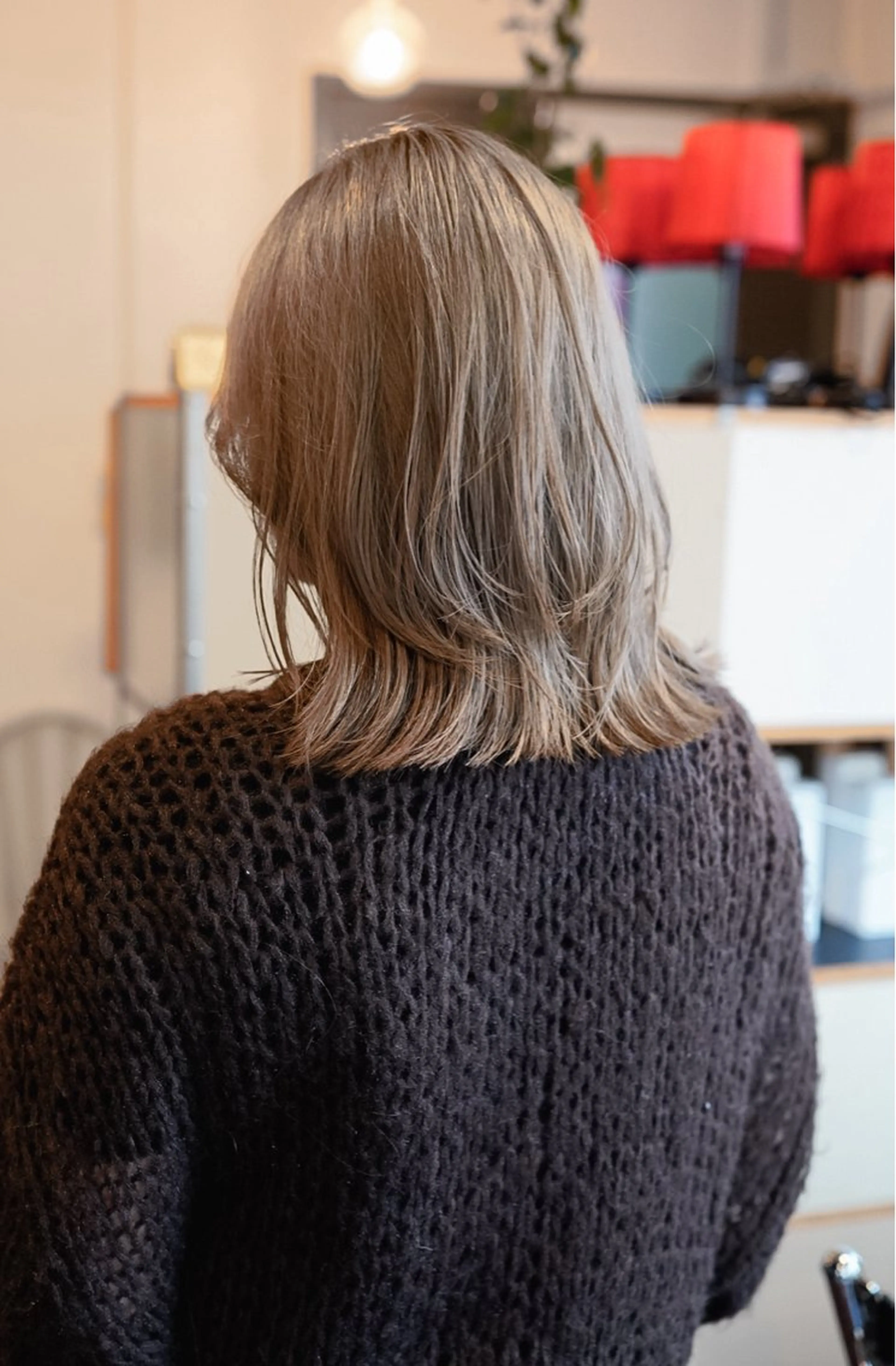 ミディアム カラー 千葉 慎也のヘアスタイル