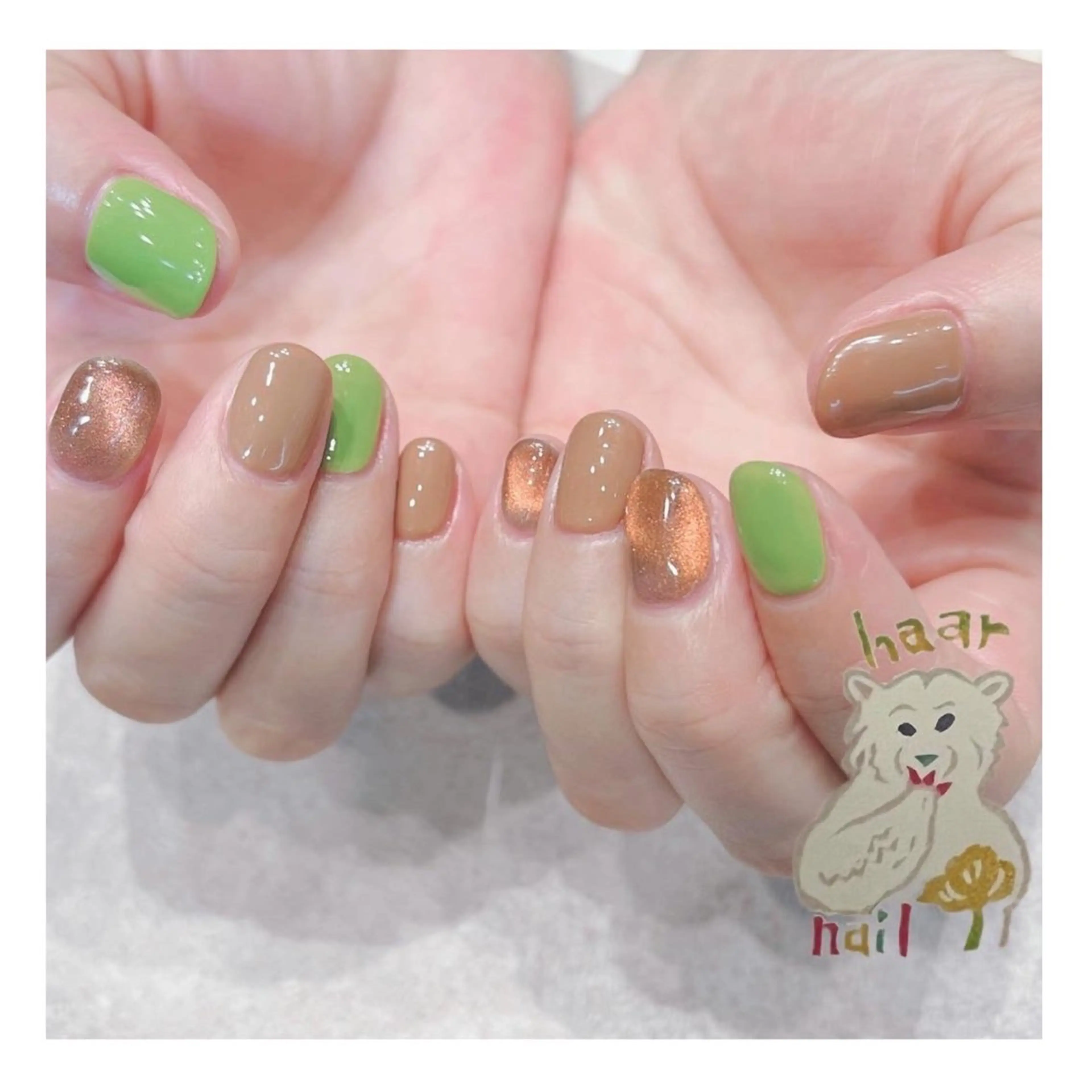 ネイル ハンドネイル 深田 加代のネイルデザイン