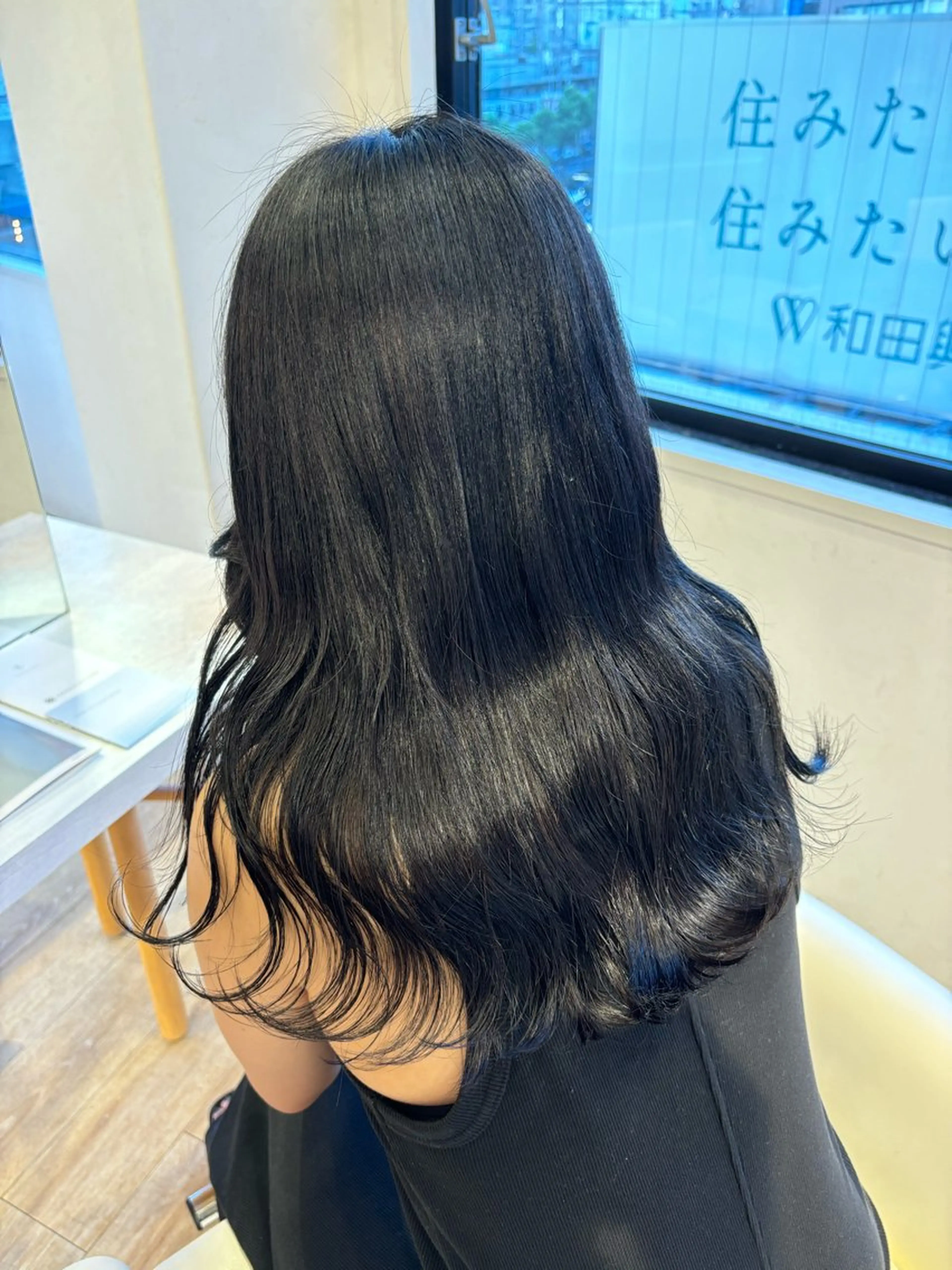 ロング カラー ヘアアレンジ 女性専用サロンiiro【イロ】所属・【韓国ヘア/透明感 カラー】makotoのヘアスタイル