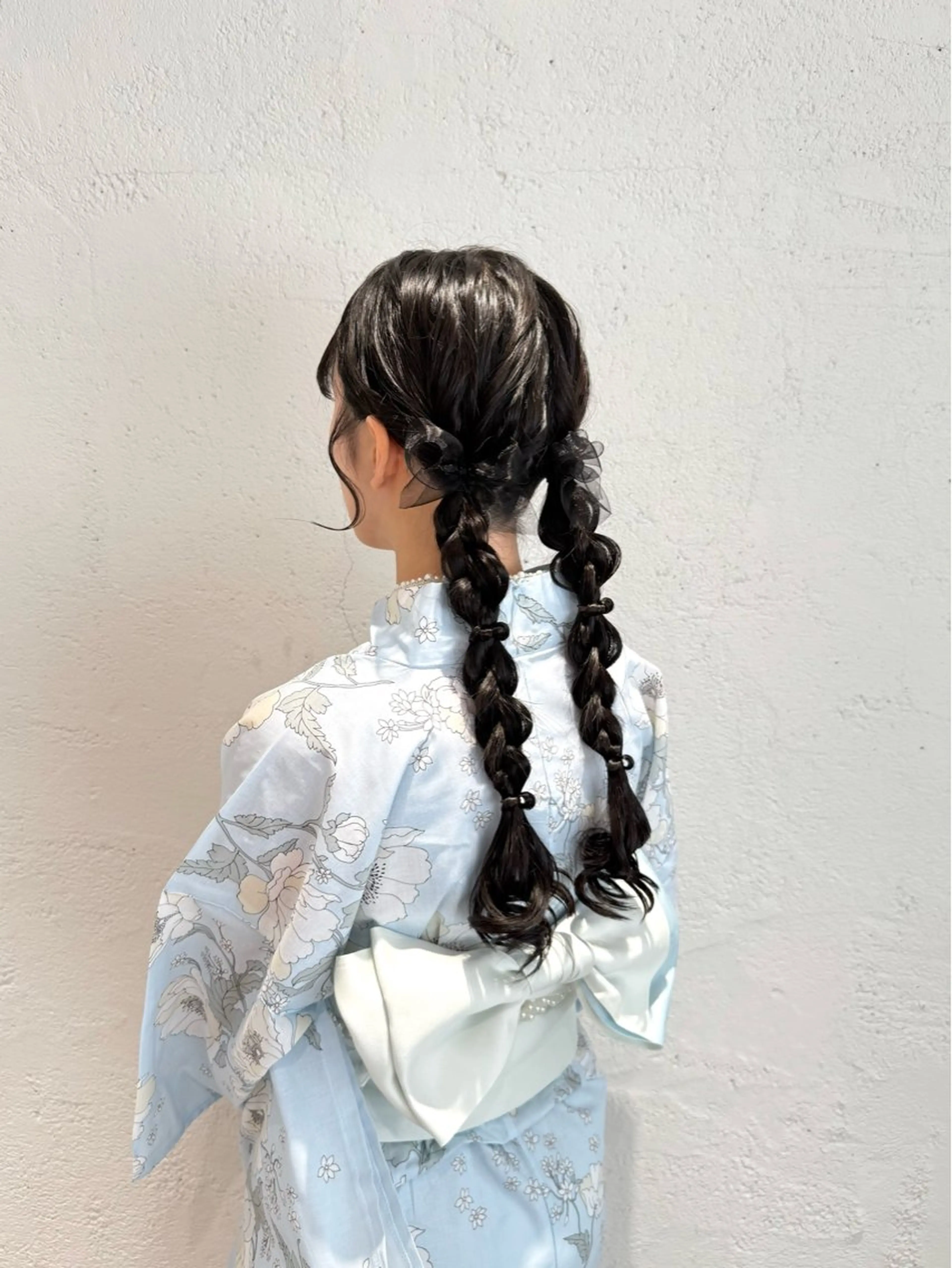 ヘアアレンジ 着付け 透明感カラー/ アレンジ✩akaneのヘアスタイル