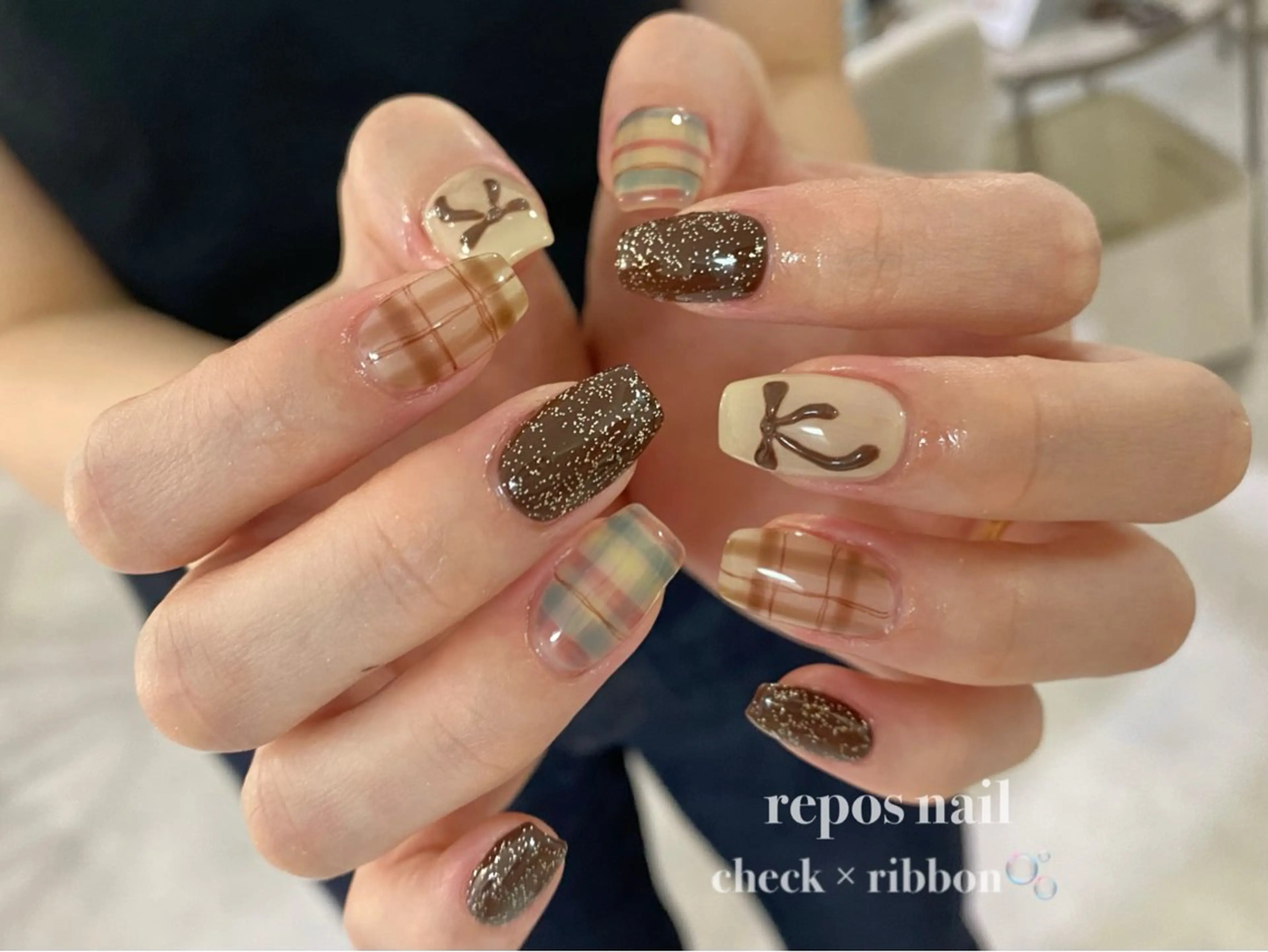 ネイル ハンドネイル repos-ルポ-所属・repos-ルポ- misuzu🌿のネイルデザイン