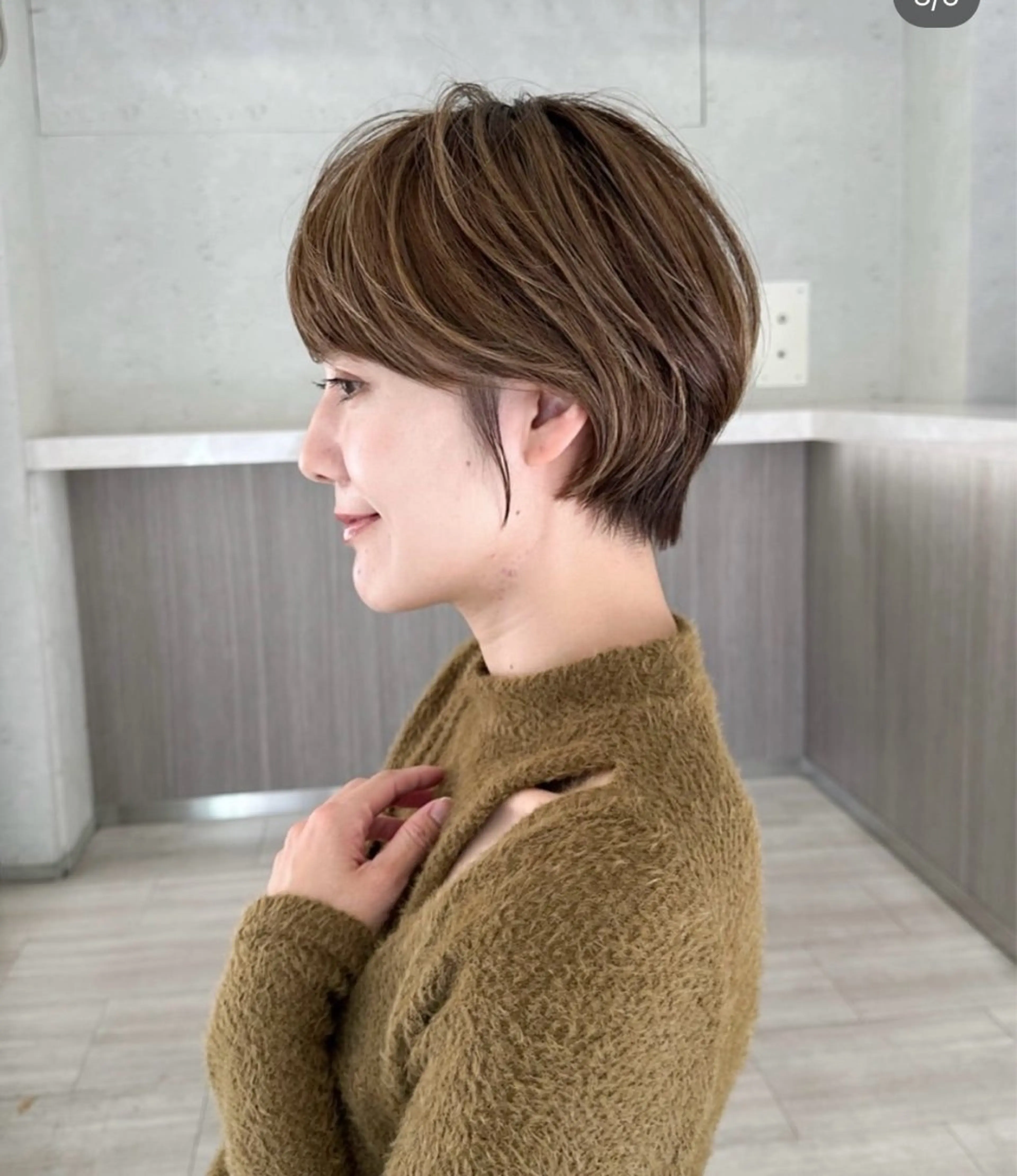 ショート カラー 似合わせショート /なおき/表参道のヘアスタイル