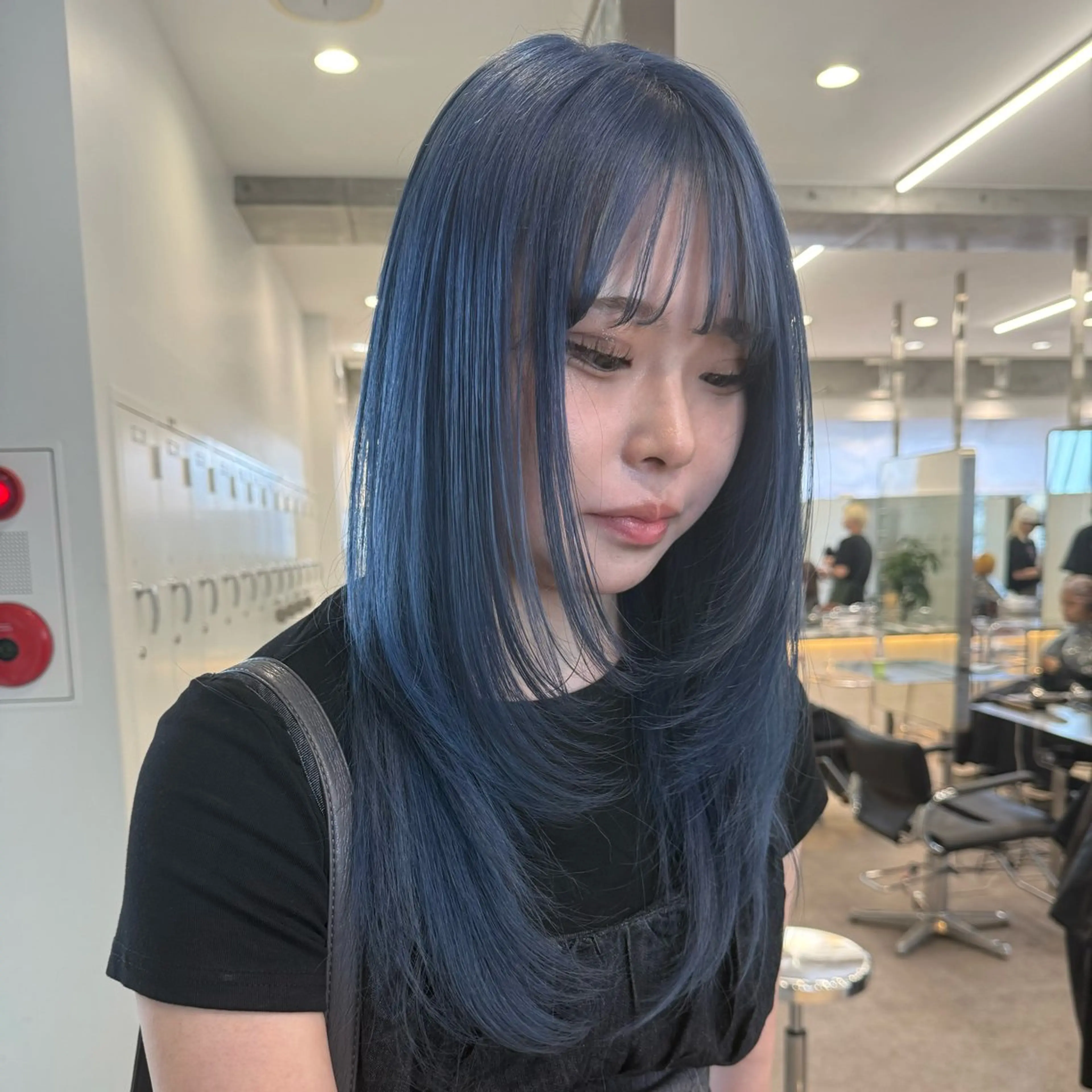 ロング カラー ヘアカラー ミルクティーベージュ /sara💛のヘアスタイル