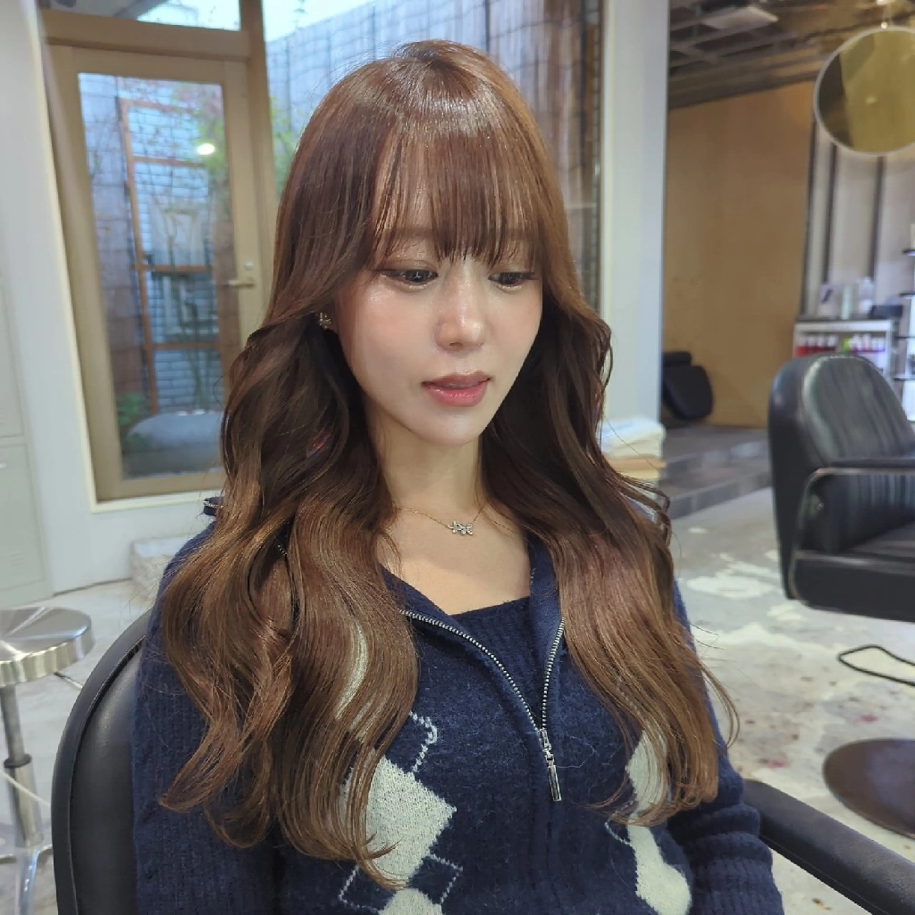 ロング ヘアカラー エクステ EDeN  Ryoりょうのヘアスタイル