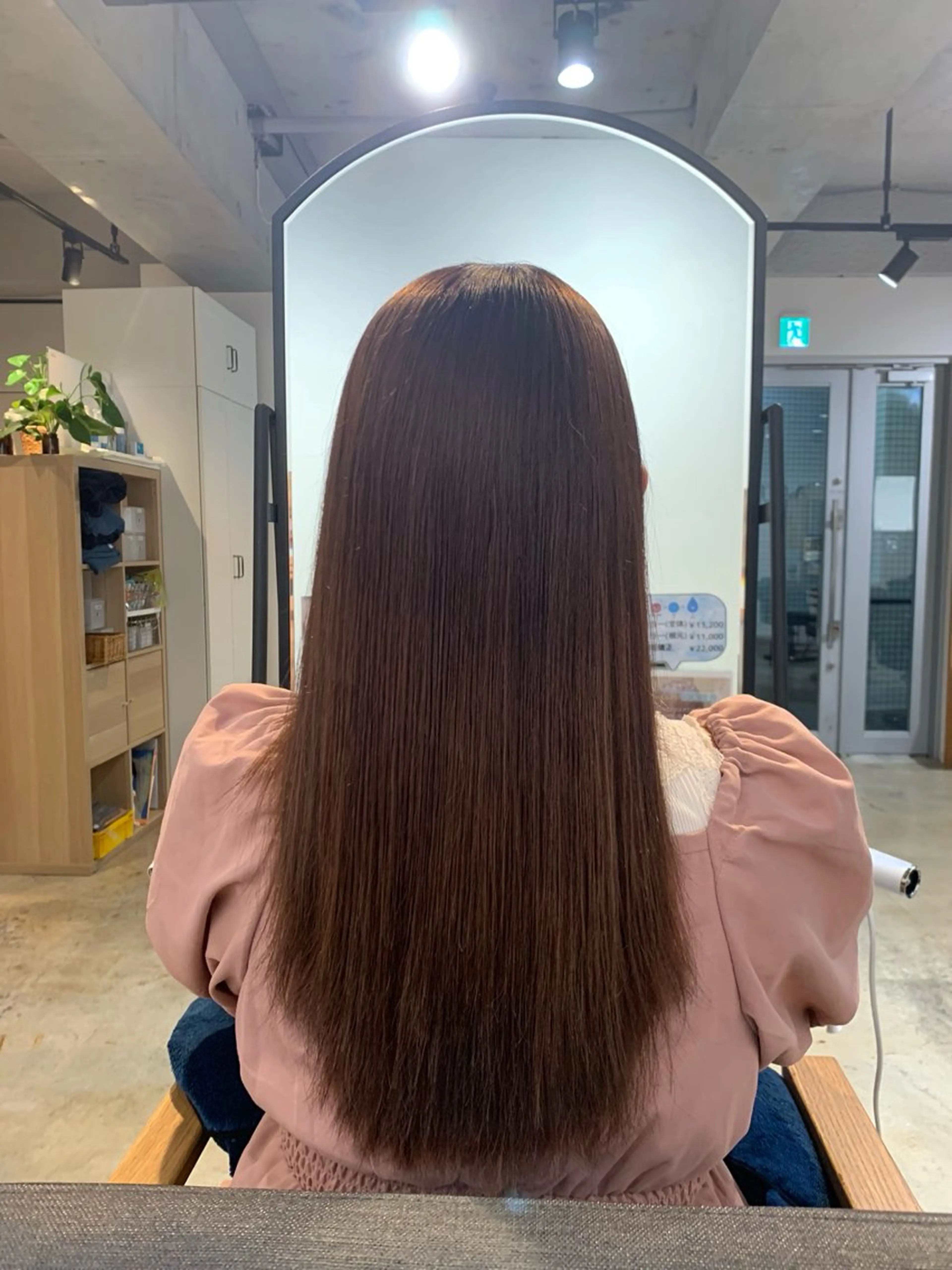 ロング カラー 韓国レイヤー /艶カラー/ᴿᴵᴺのヘアスタイル