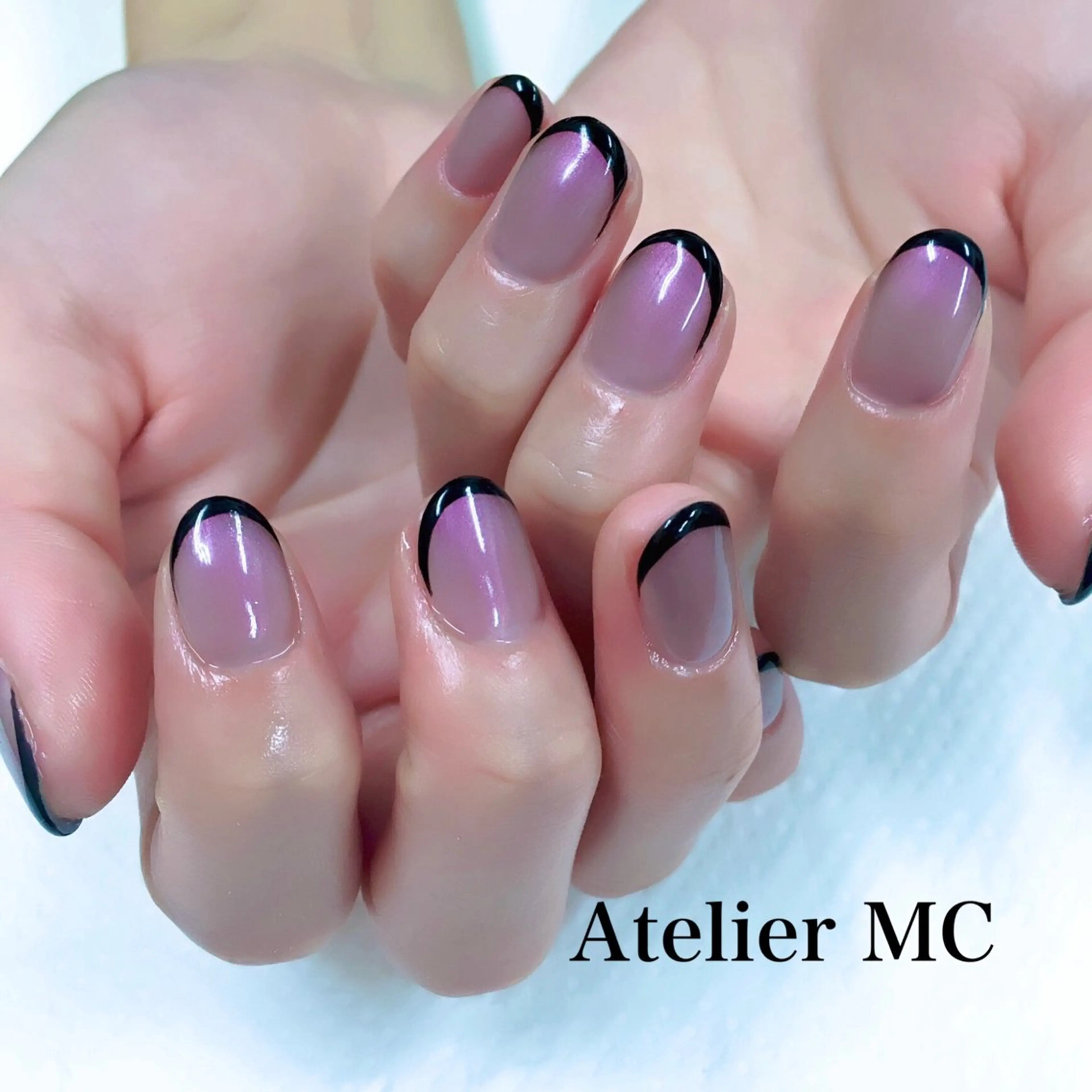 ネイル ワンカラーネイル ハンドネイル アトリエ エムシー 【新富町・東銀座】のネイルデザイン