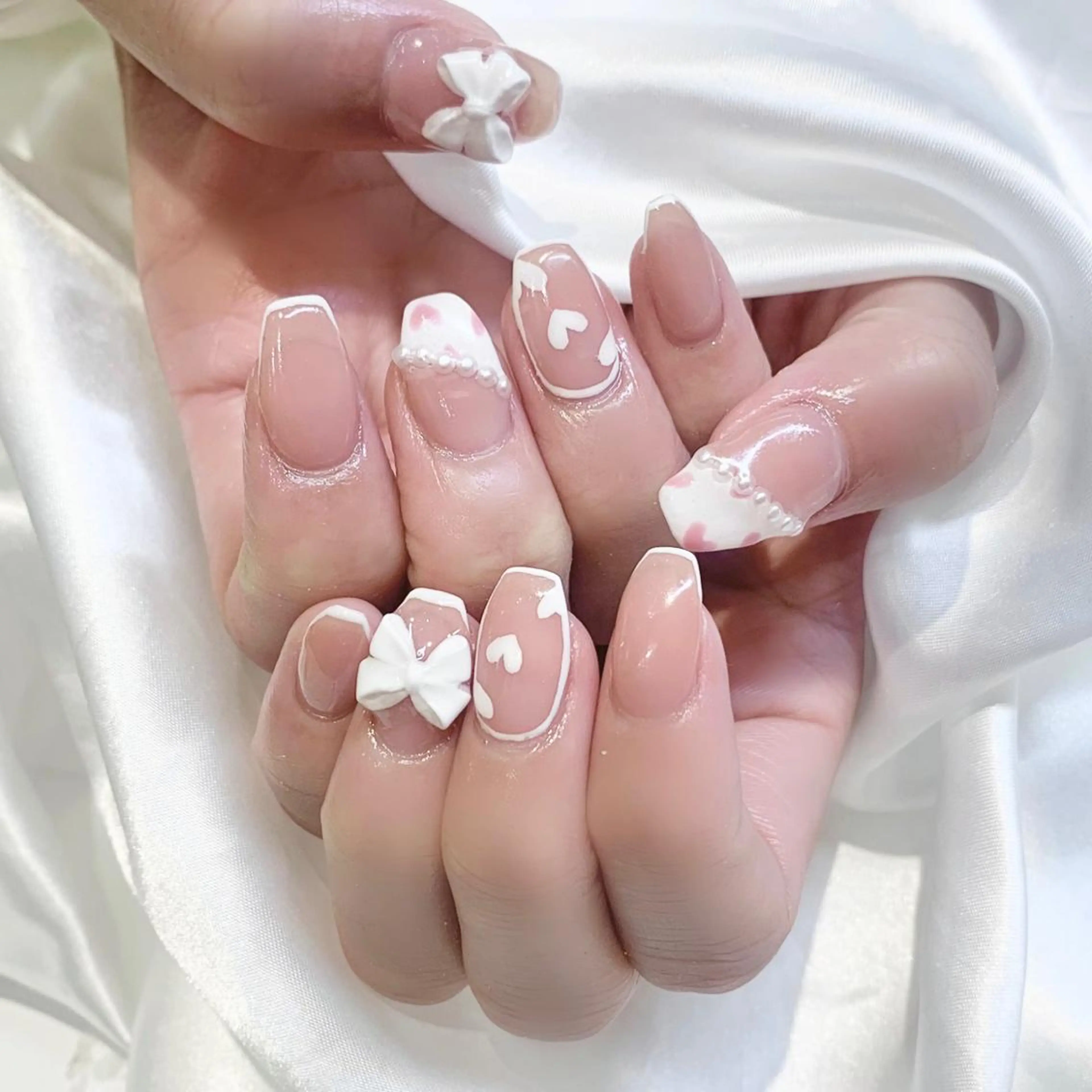 ネイル ハンドネイル Kanon 🤍のネイルデザイン