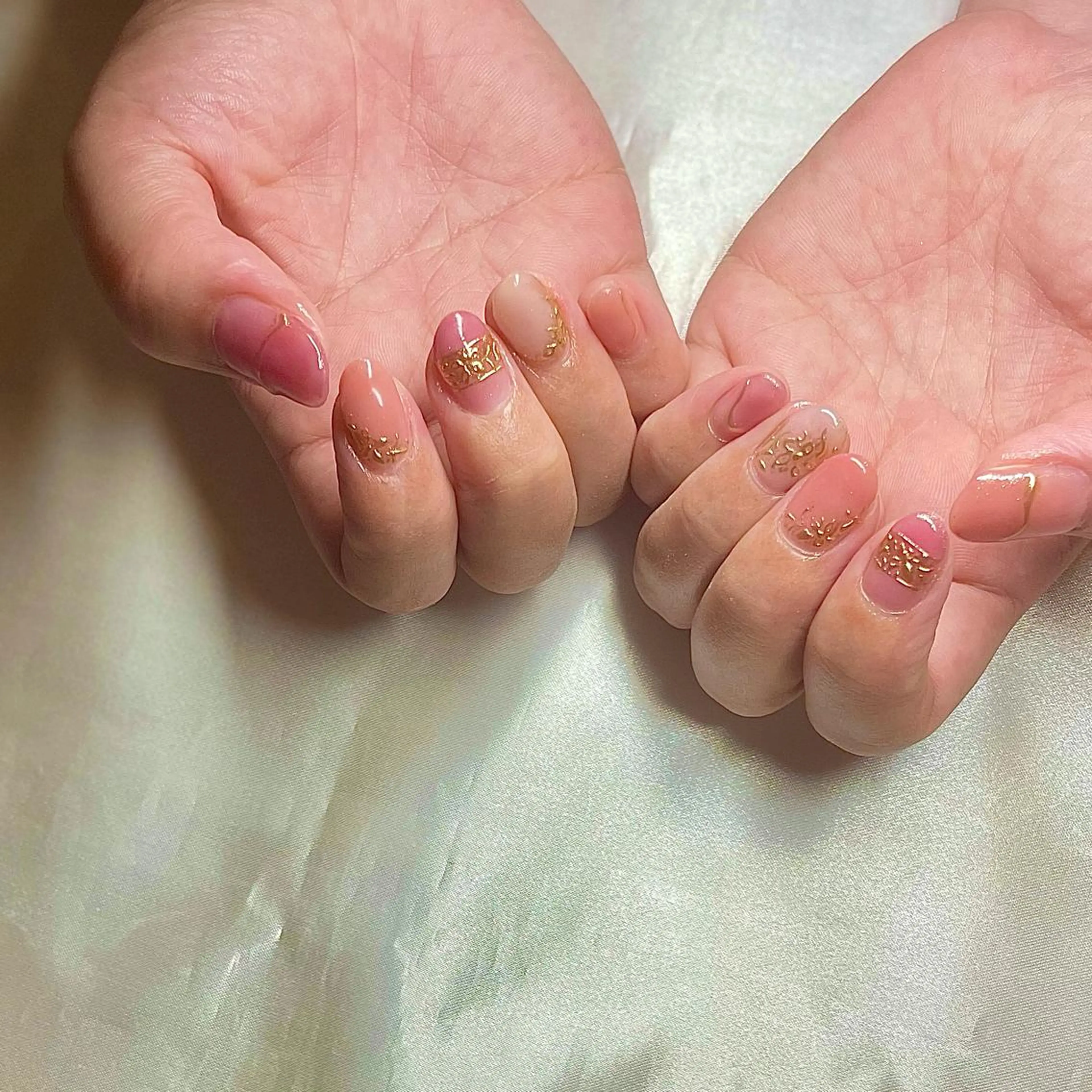 ショート カラー パーマ ヘアアレンジ メンズ キッズ ネイル マツエク・マツパ nail&eye Aoのマツエク・マツパデザイン