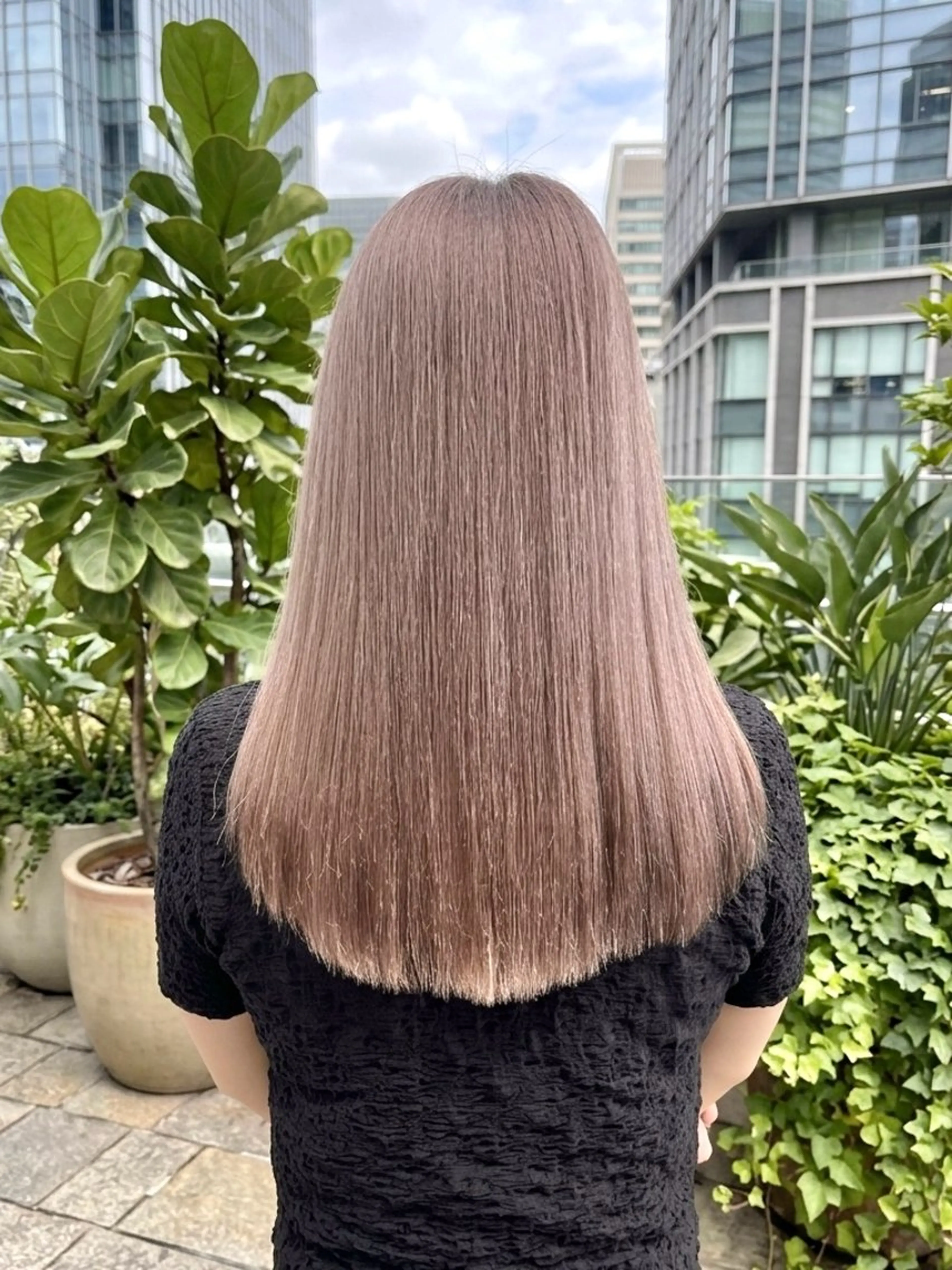 セミロング カラー カット ヘアカラー トリートメント ヘッドスパ 海外Style🌱 KOHEIのヘアスタイル