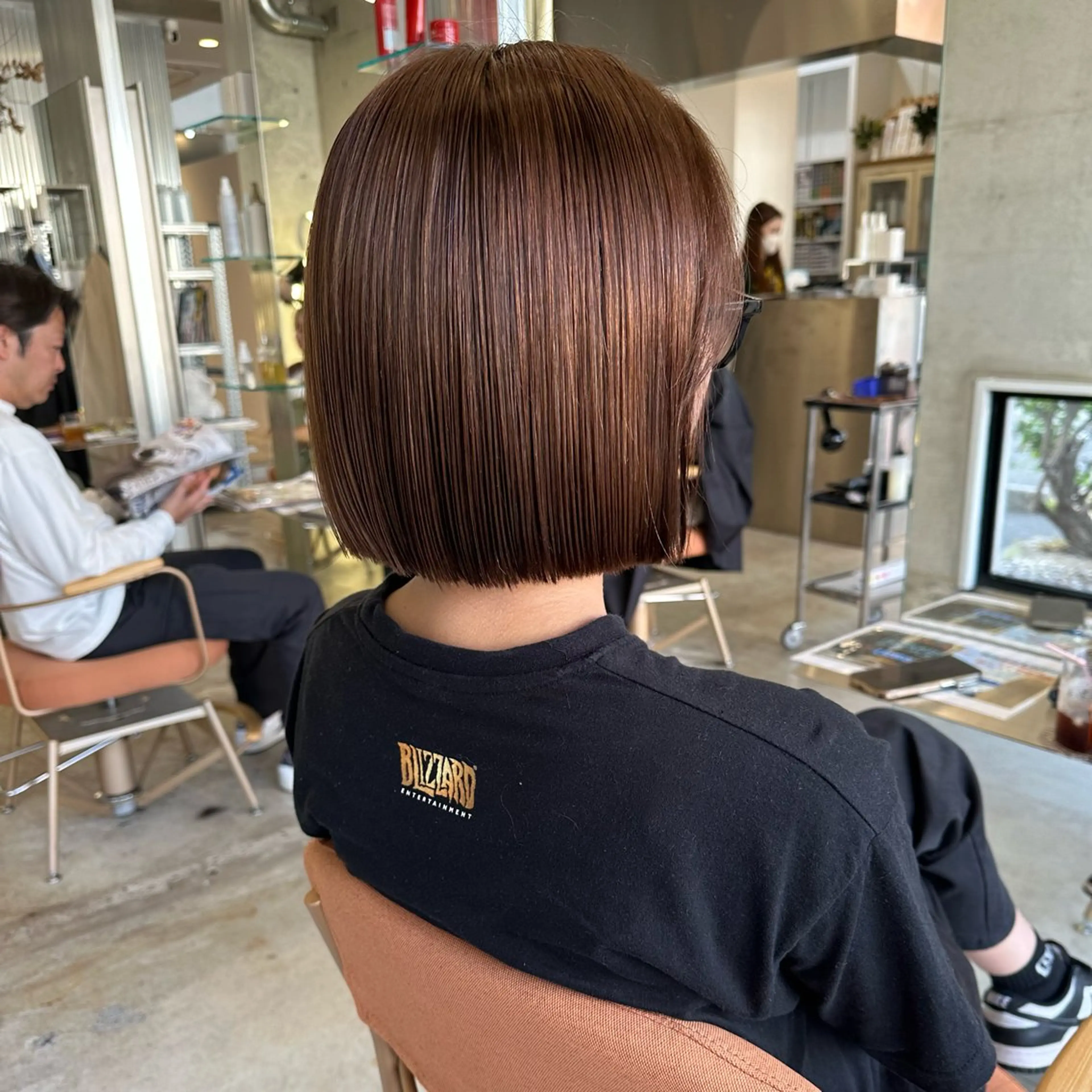 ミディアム カラー カット ヘアカラー YUIMARL➰💖 NATSUKIのヘアスタイル