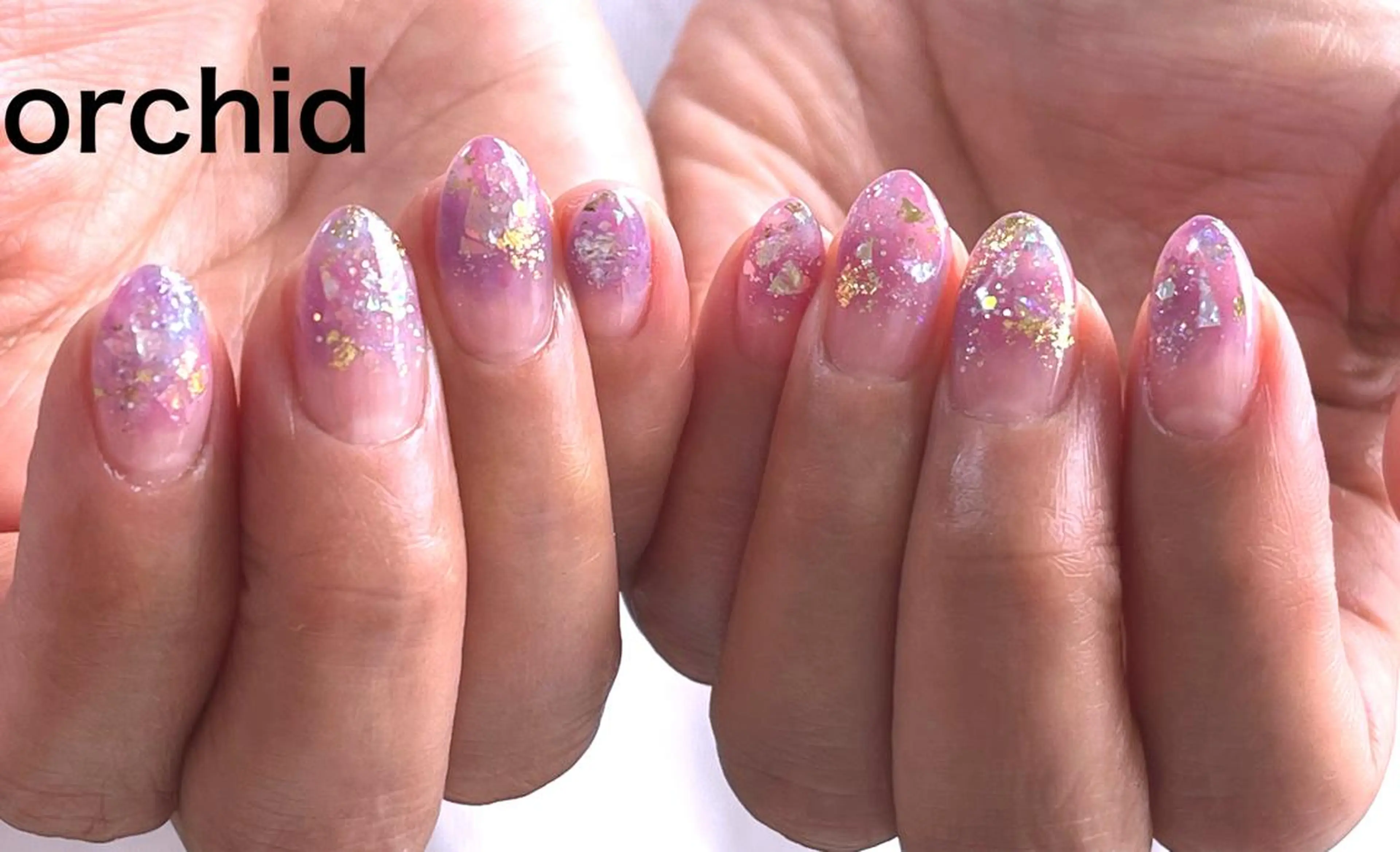 ネイル orchid ♡オーキッドのネイルデザイン
